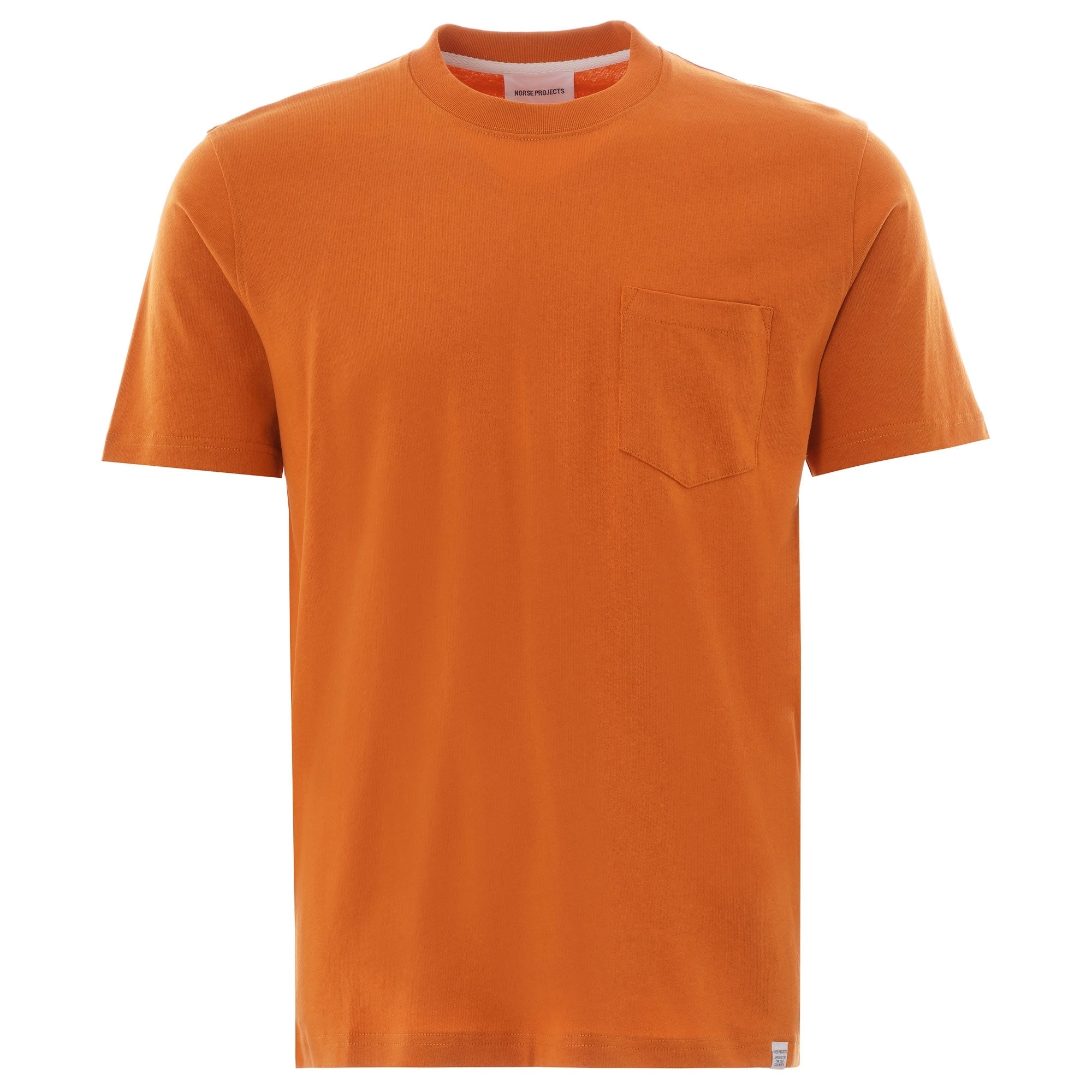 Norse Projects Johannes Pocket T-Shirt - Orange