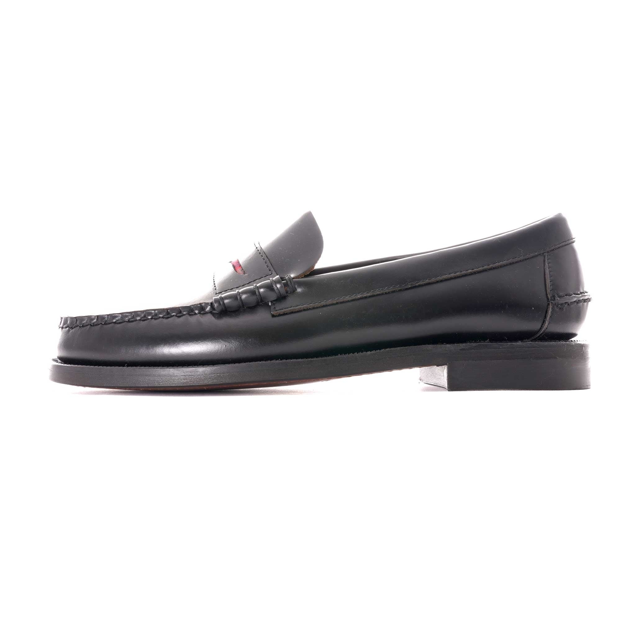 Sebago X Baracuta Dan Penny Loafer - Black/Red Tartan