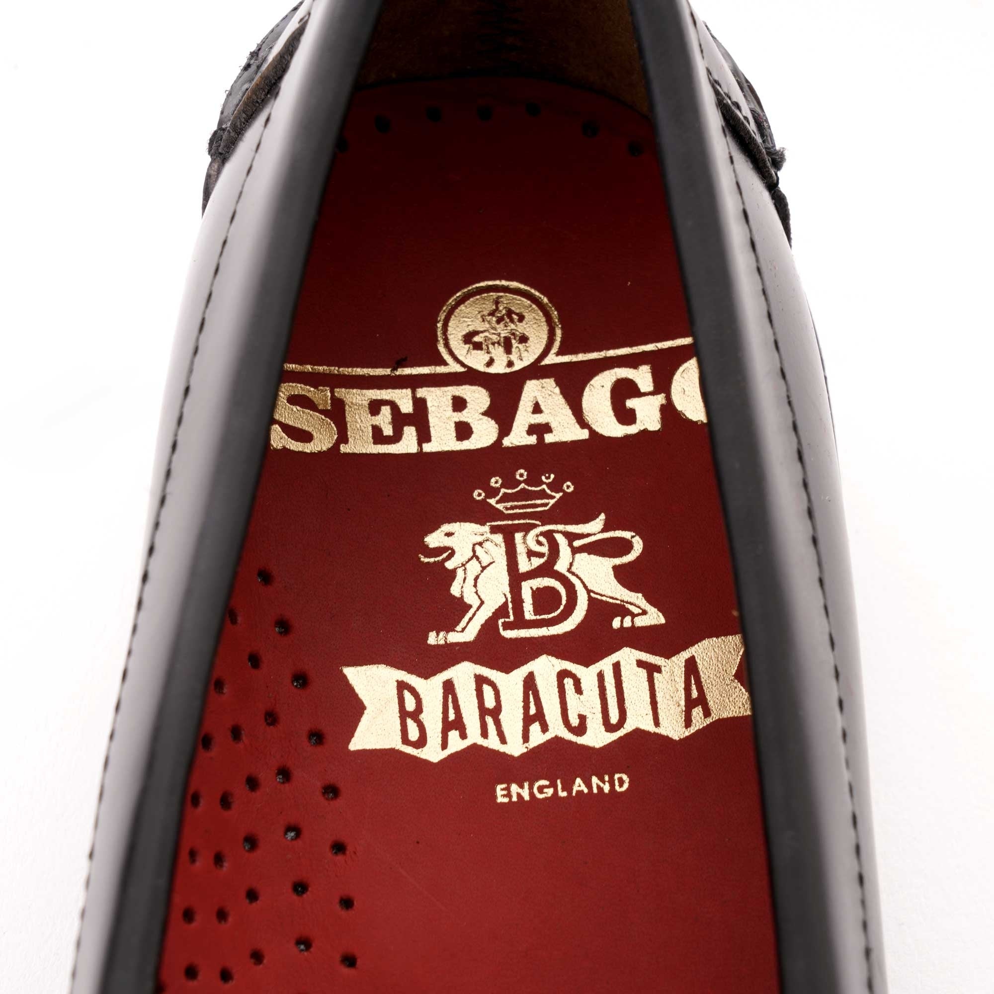 Sebago X Baracuta Dan Penny Loafer - Black/Red Tartan
