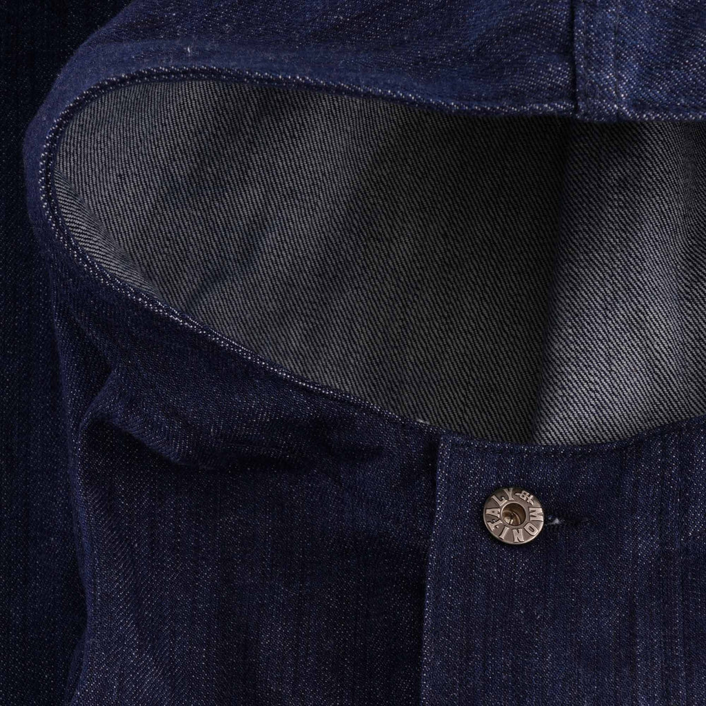 Monitaly Drop Shoulder Anorak - Indigo
