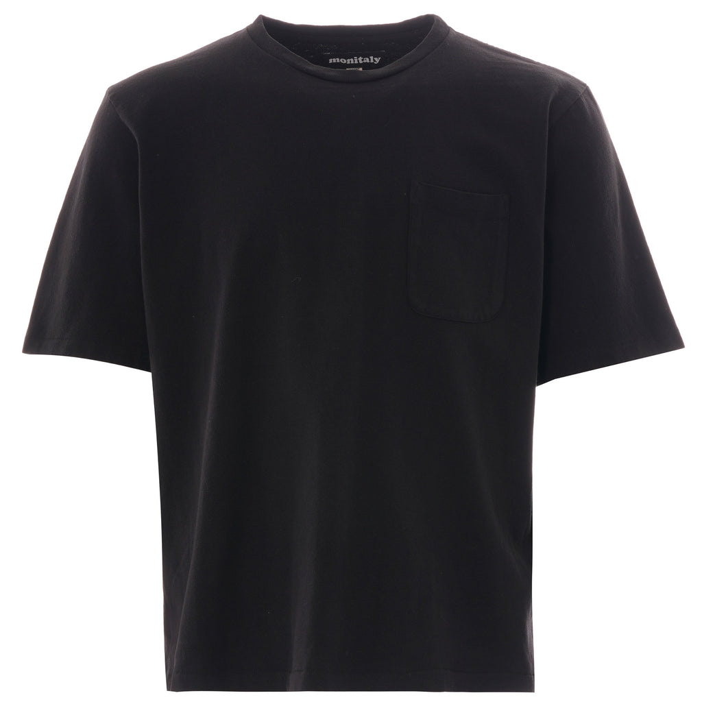 Monitaly Pocket Tee 8/1 Jersey - Black