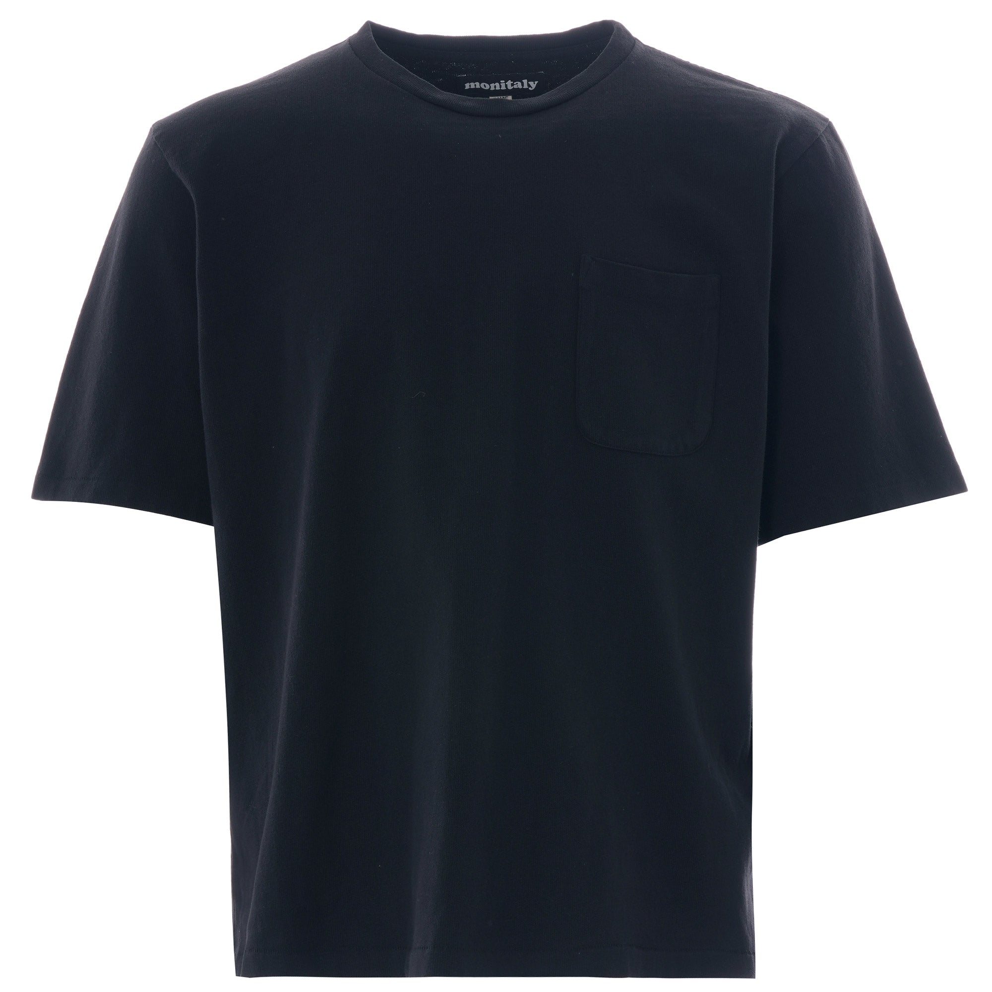 Monitaly Pocket Tee 8/1 Jersey - Navy