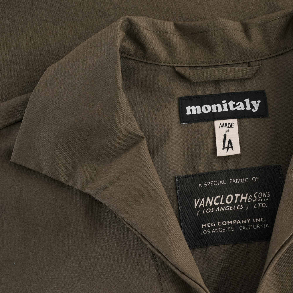 Monitaly Beach Shirt - Olive