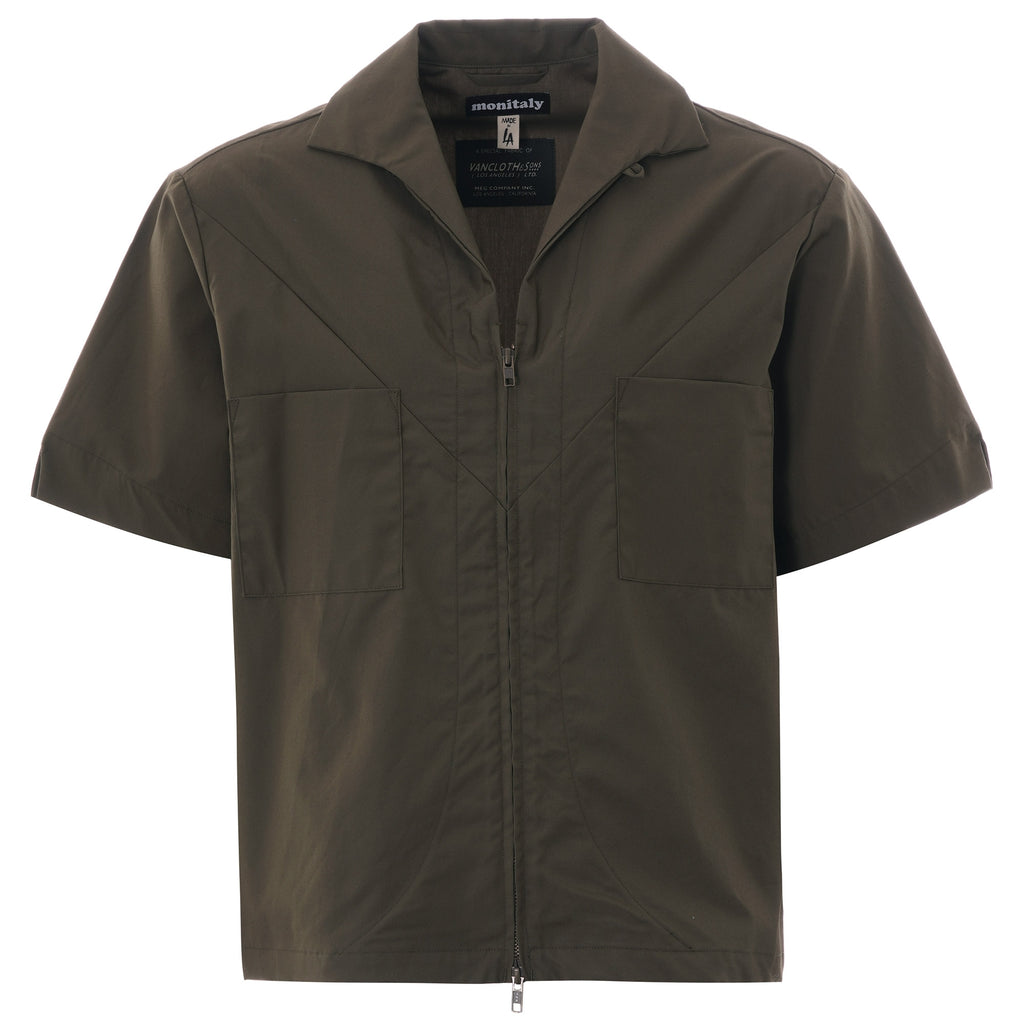 Monitaly Beach Shirt - Olive