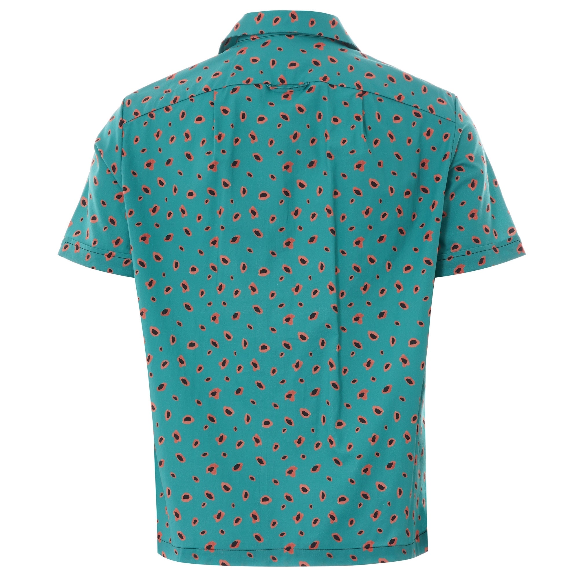 Monitaly Vacation Shirt - Inverted Leopard Print
