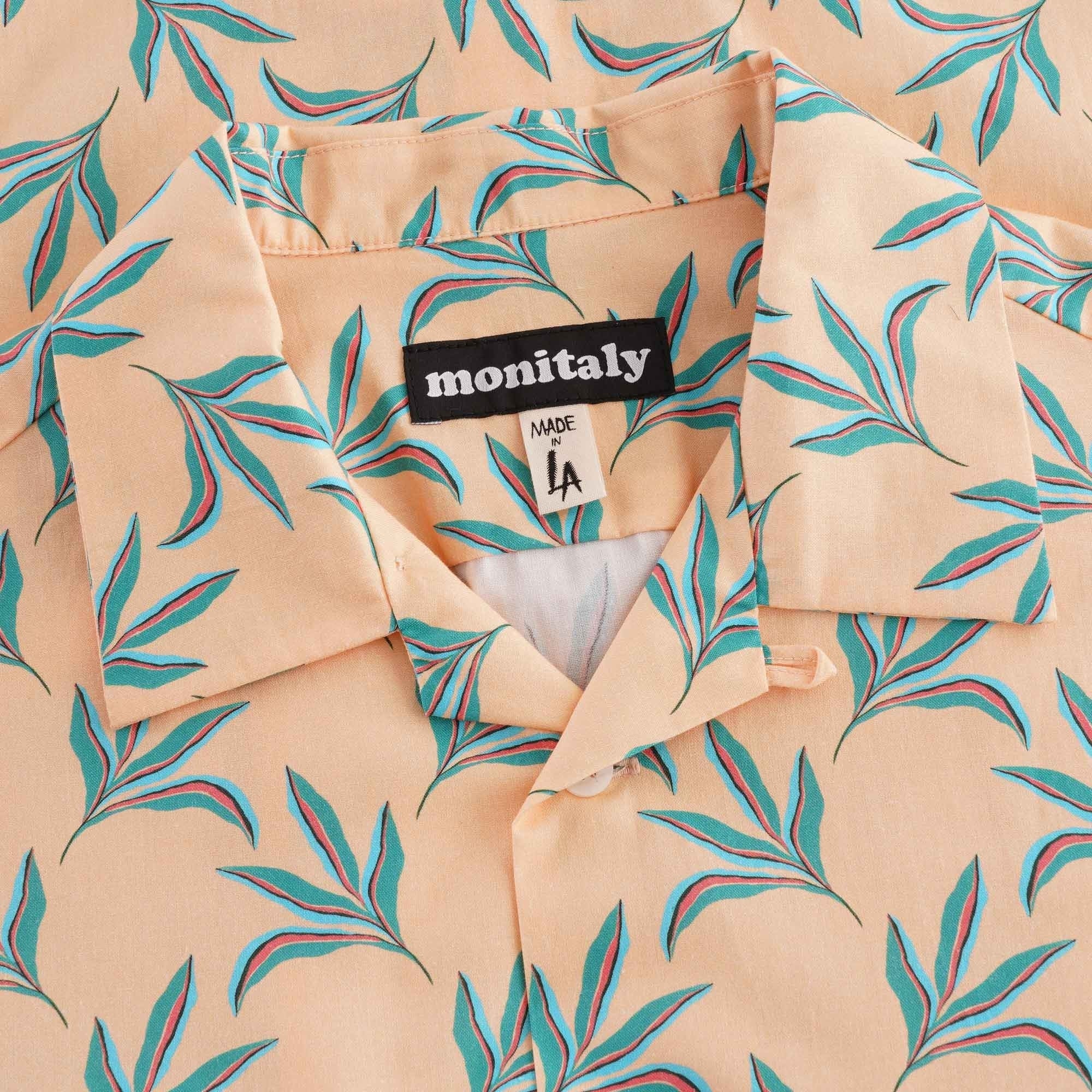 Monitaly Vacation Shirt - Leaf