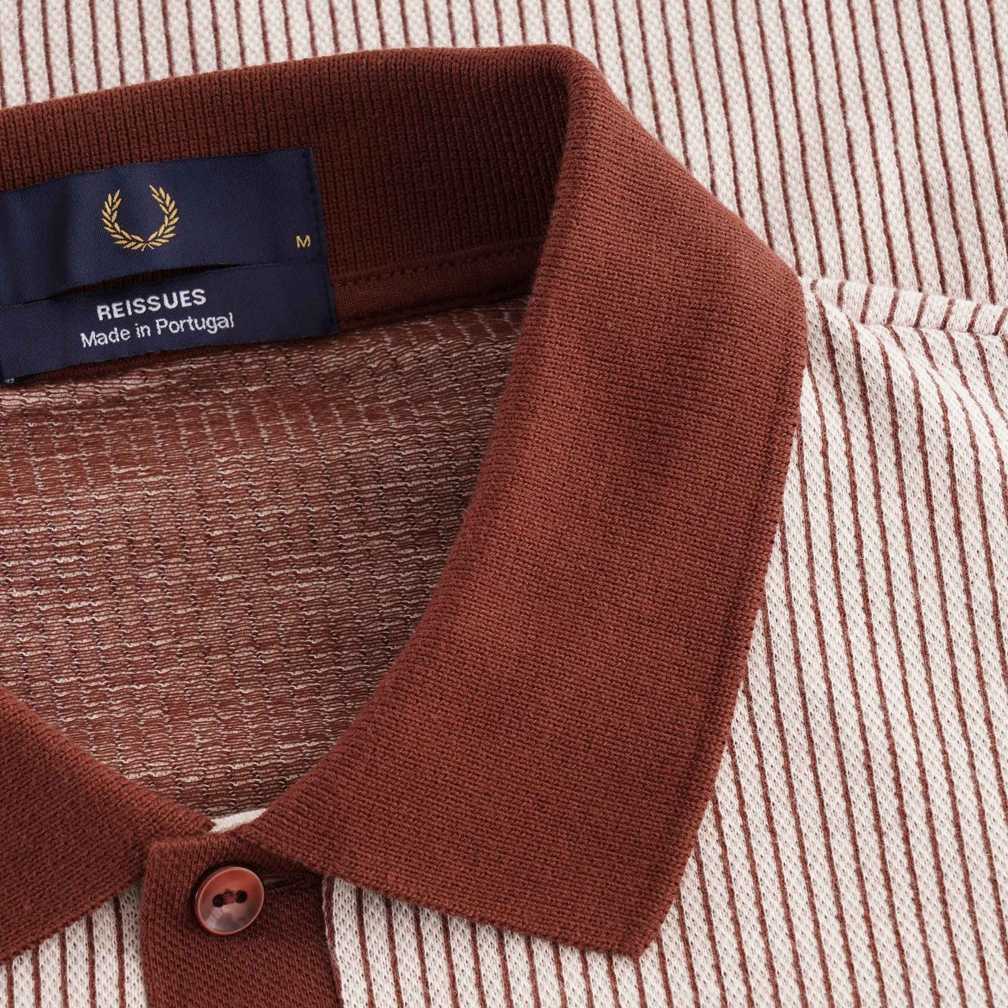 Fred Perry Vertical Stripe Polo Shirt