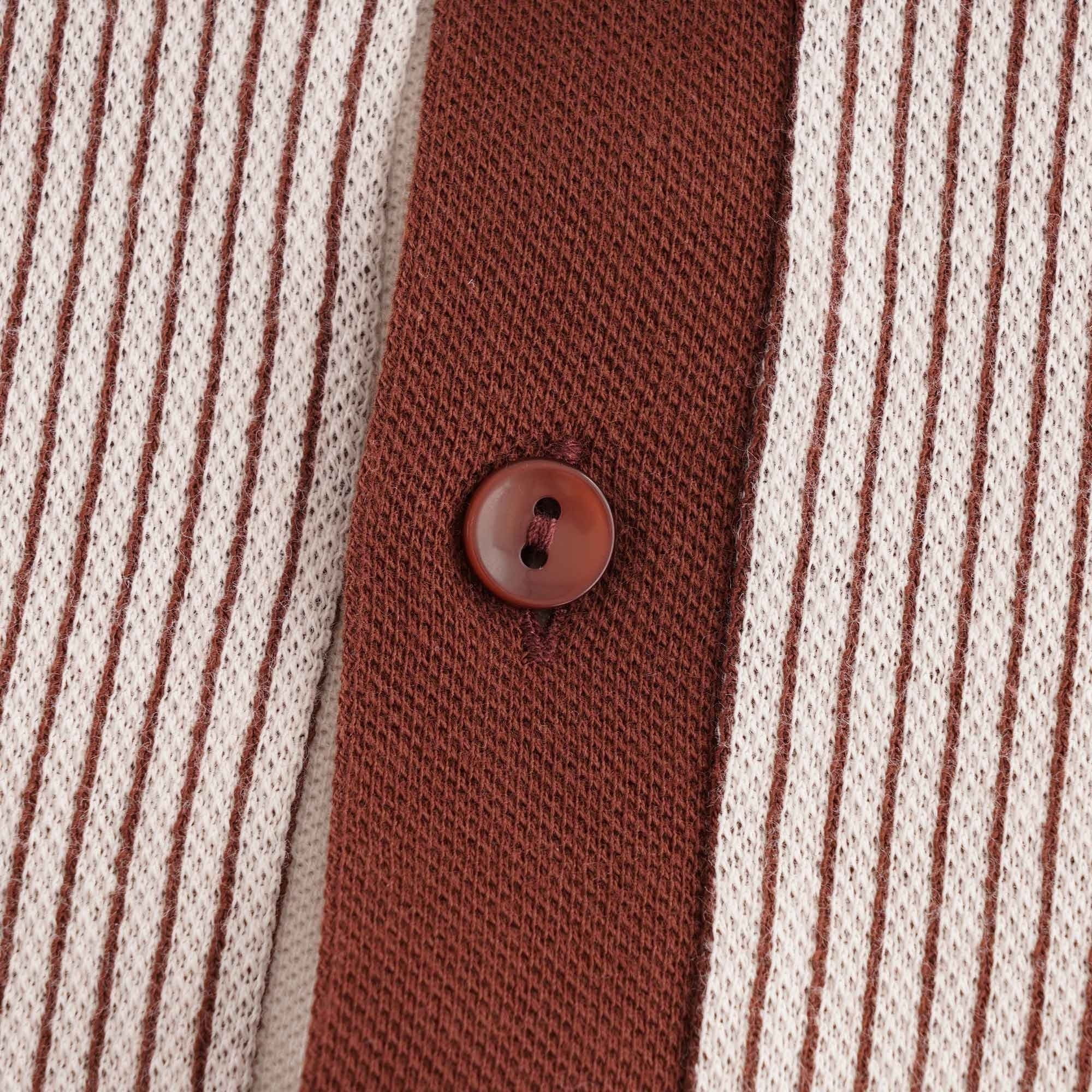 Fred Perry Vertical Stripe Polo Shirt