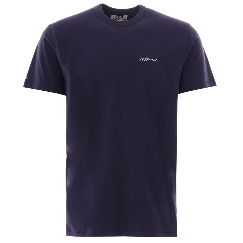 A.P.C. Logo tee - Dark Navy