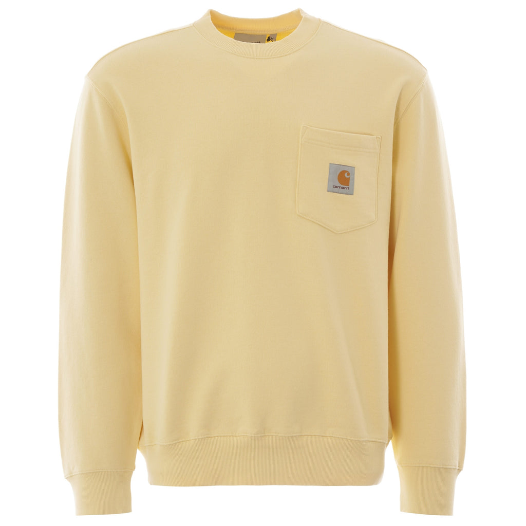 Carhartt WIP Pocket Sweatshirt - Yellow