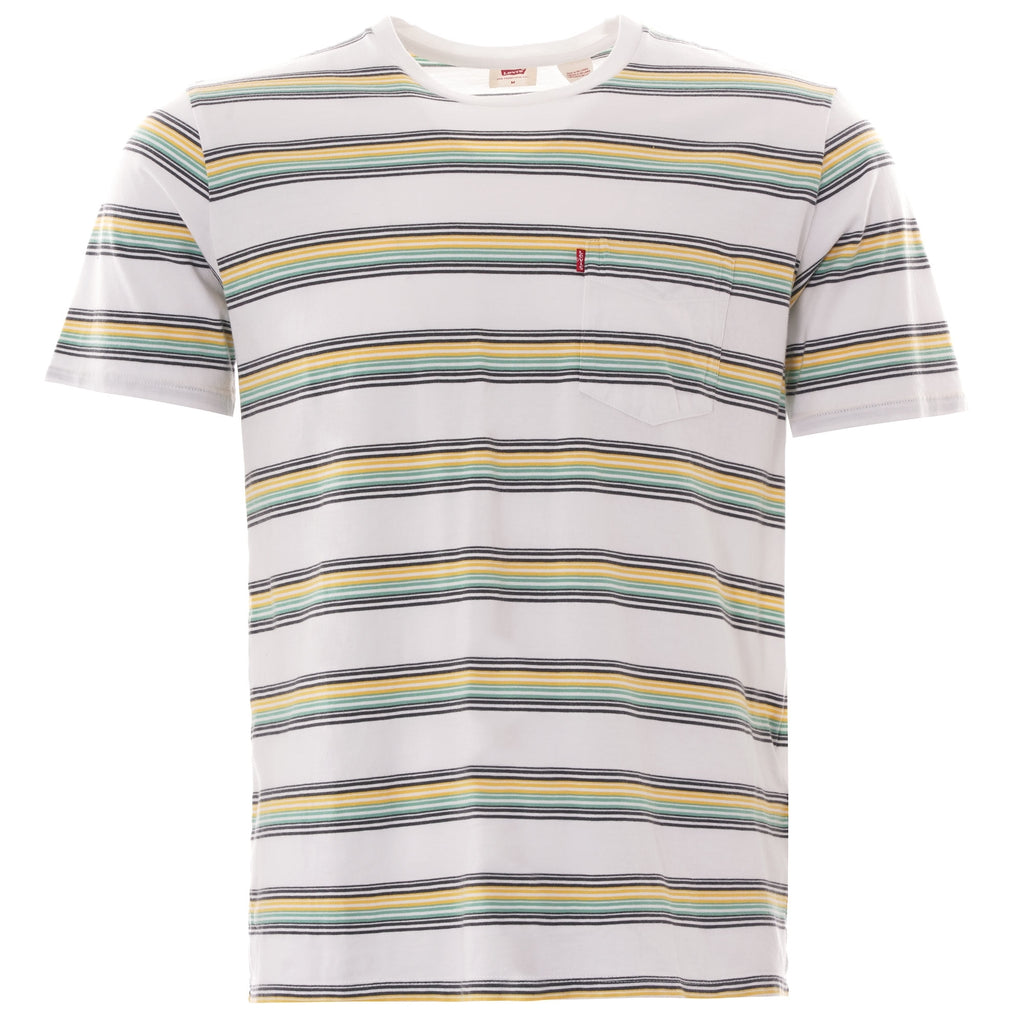 Levi's® Levis Red Tab Set In Sunset Pocket T-Shirt - Stripe