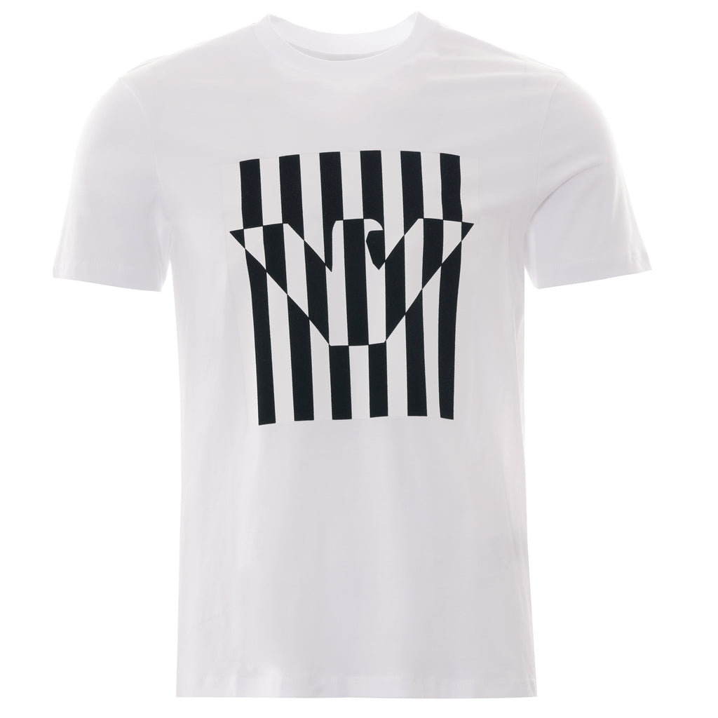 Emporio Armani Graphic Tee - Bianco