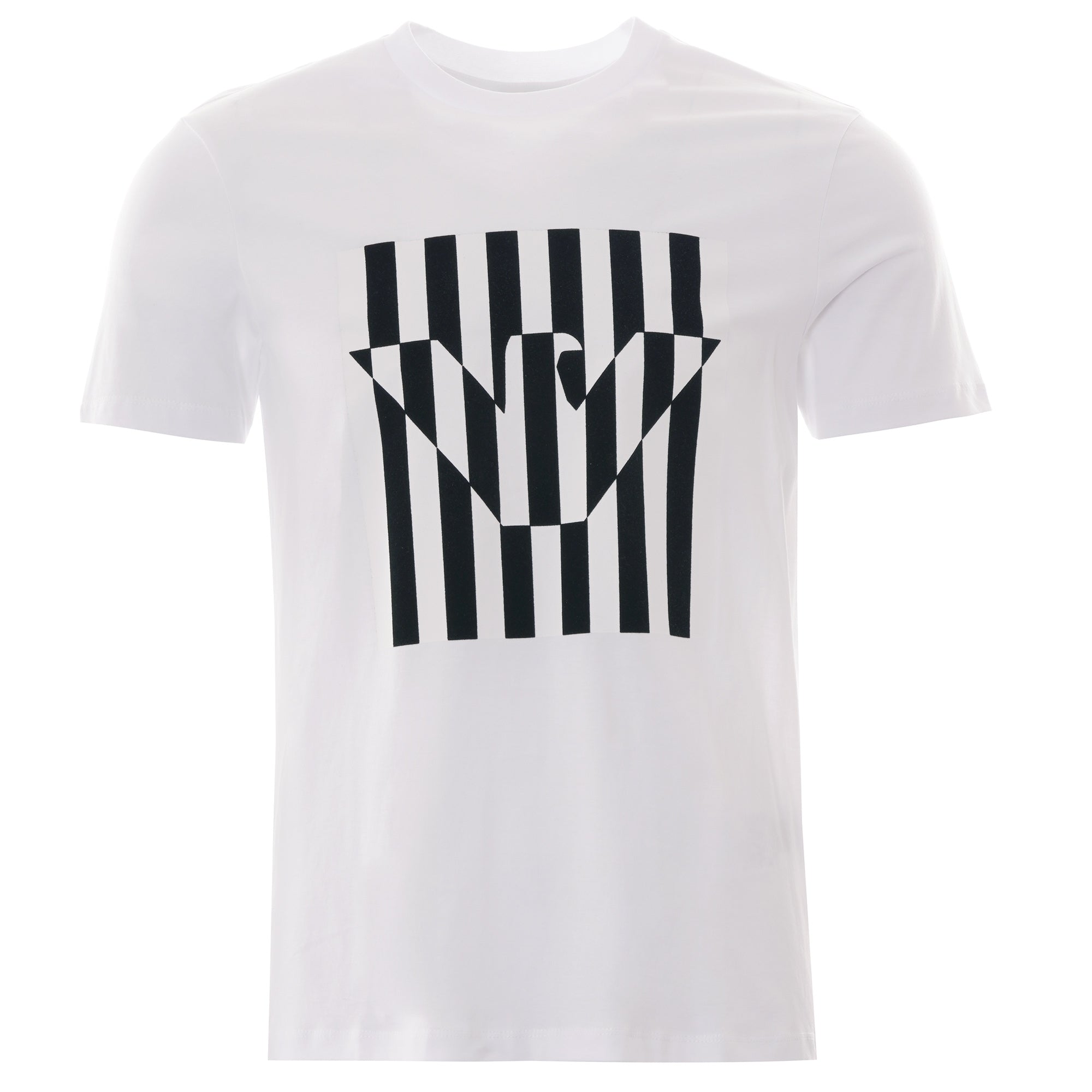Emporio Armani Graphic Tee - Bianco