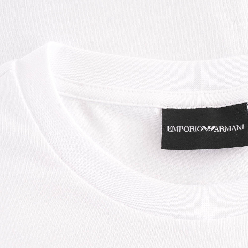 Emporio Armani Graphic Tee - Bianco