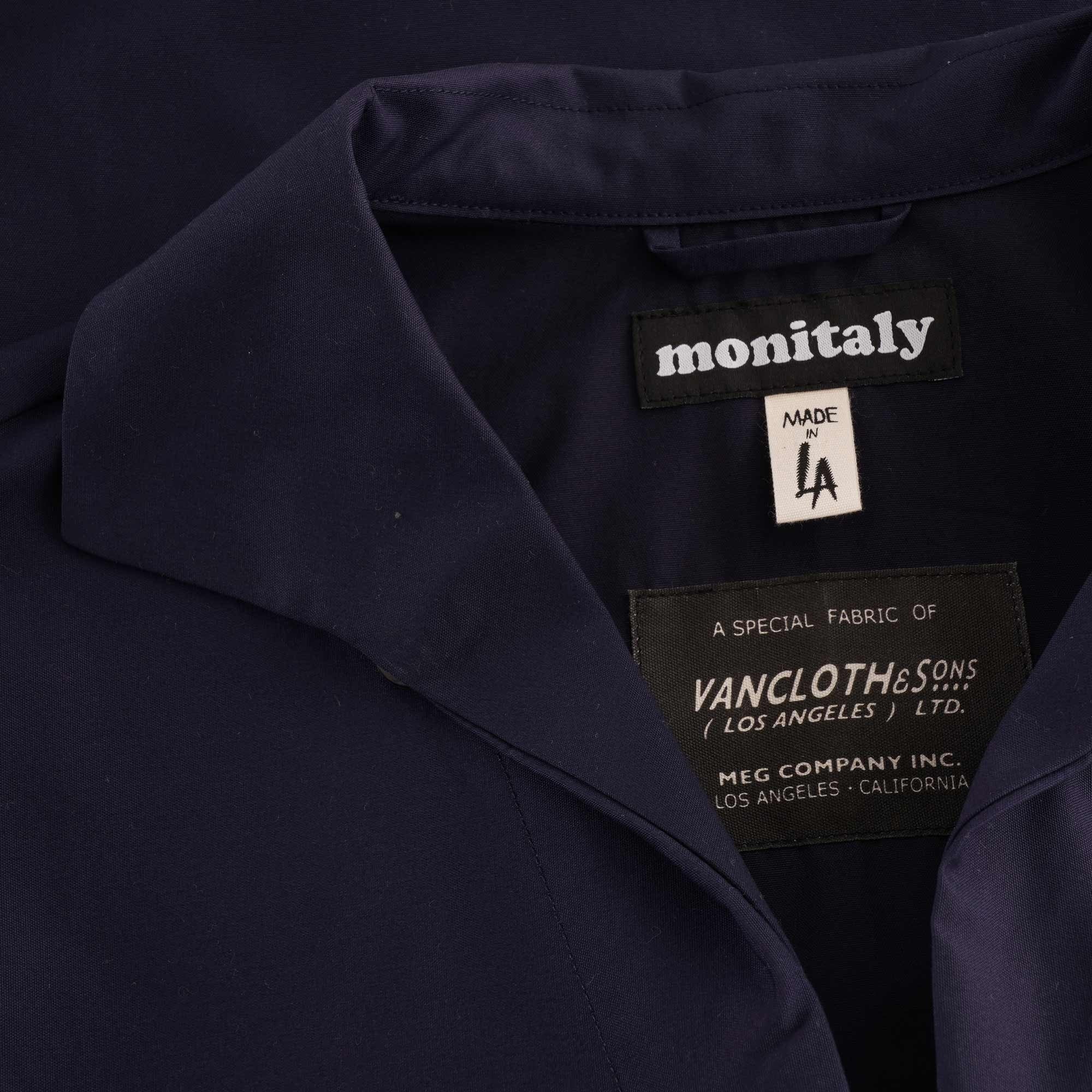 Monitaly Beach Shirt - Navy