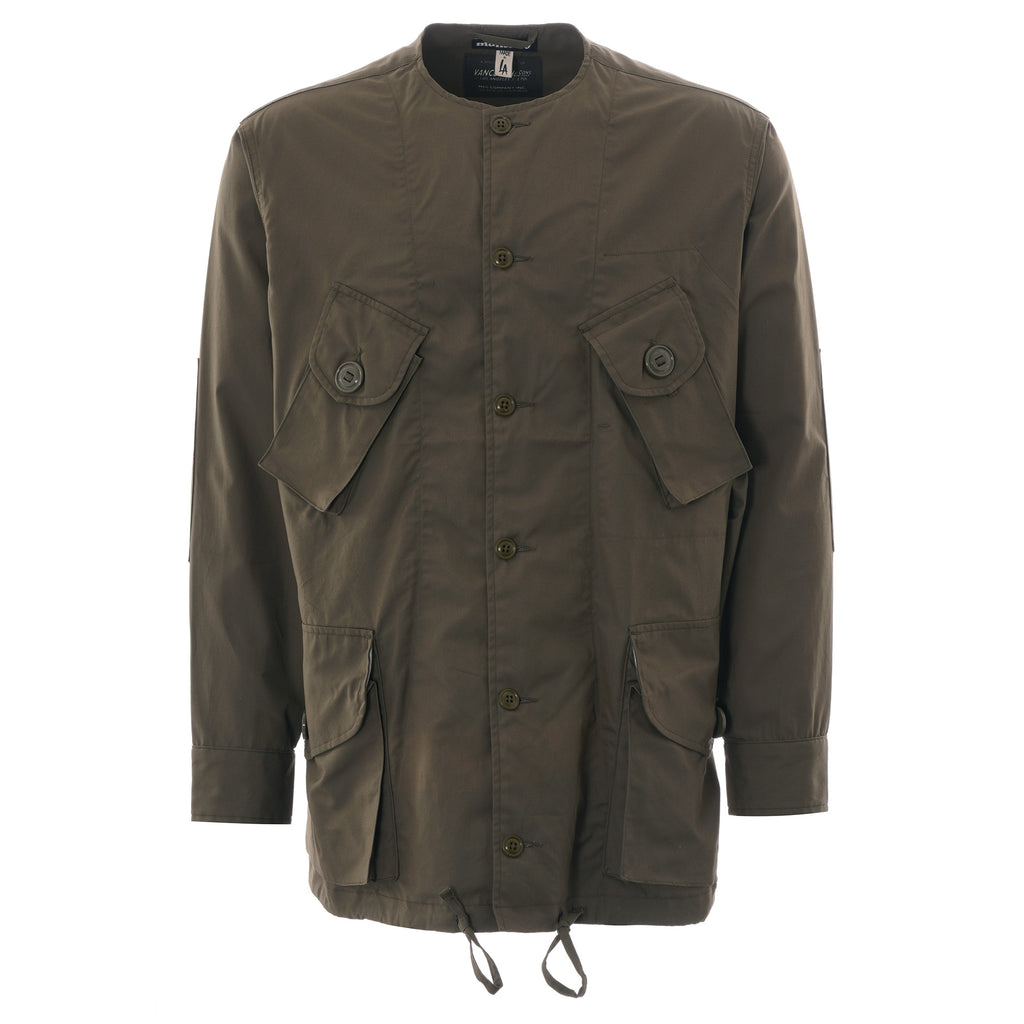 Monitaly Crewneck Military Type B Jacket  - Olive
