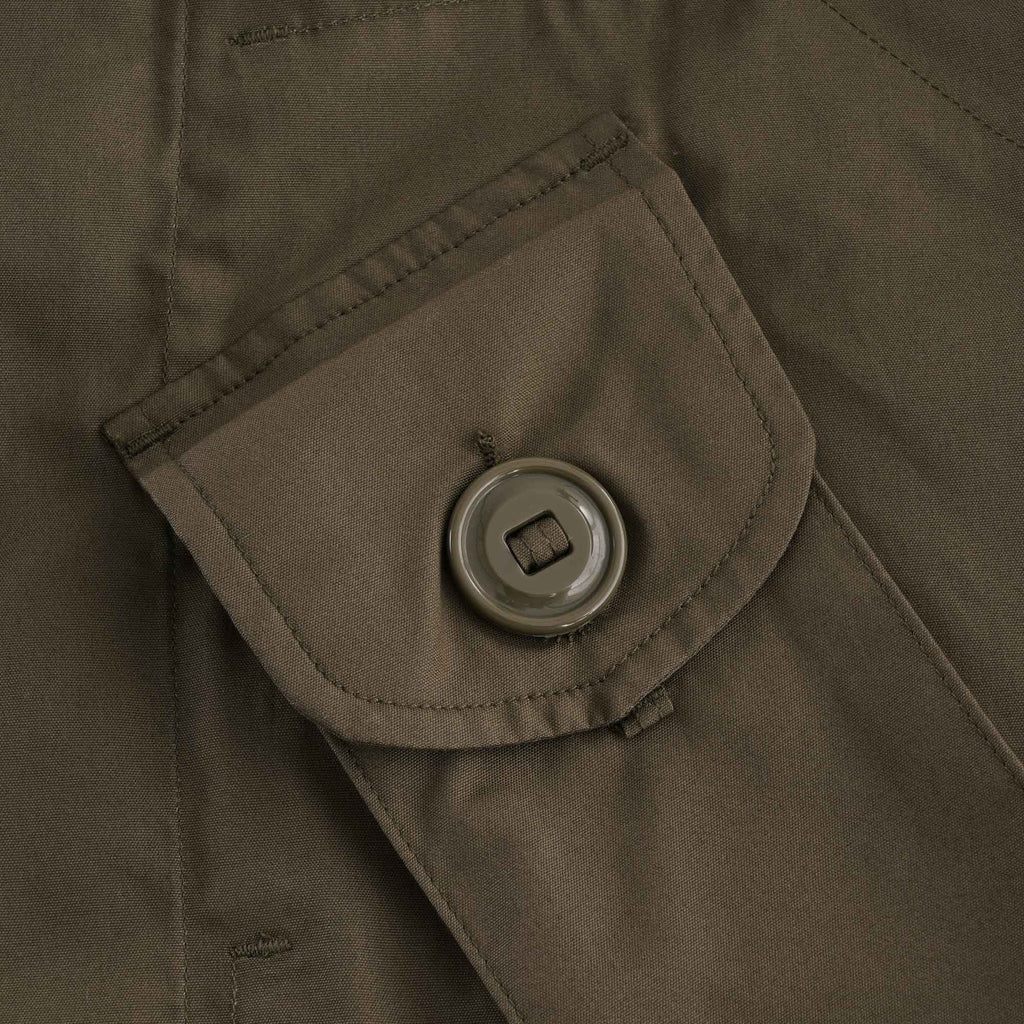 Monitaly Crewneck Military Type B Jacket  - Olive