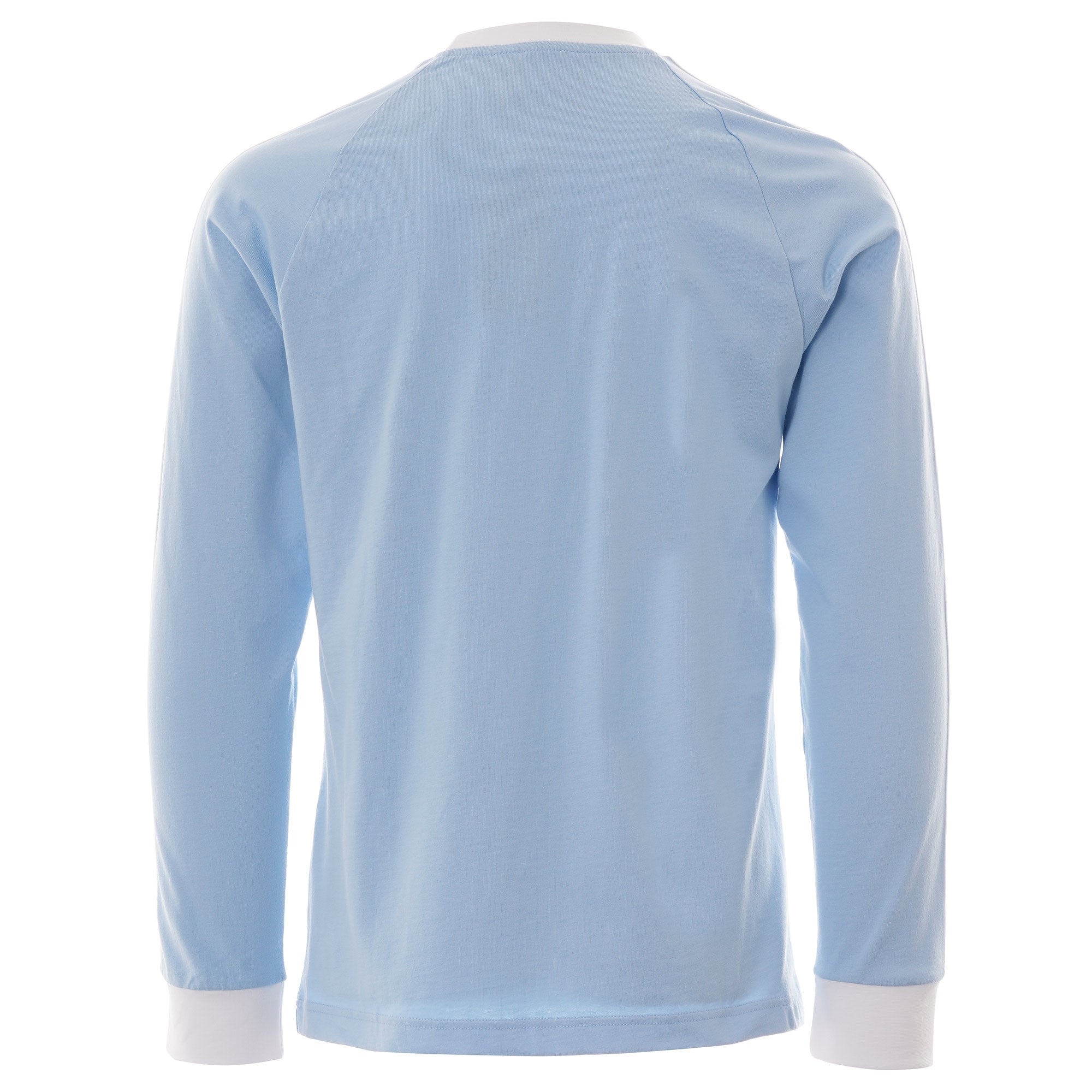 Adidas Originals 3 Stripes Long Sleeve Tee - Sky