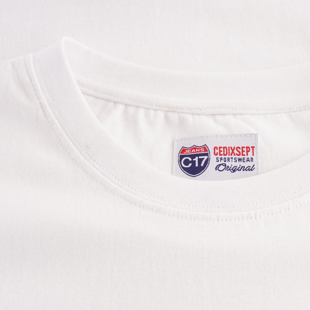 C17 Jeans Patch Pocket Organic Cotton T-Shirt - White