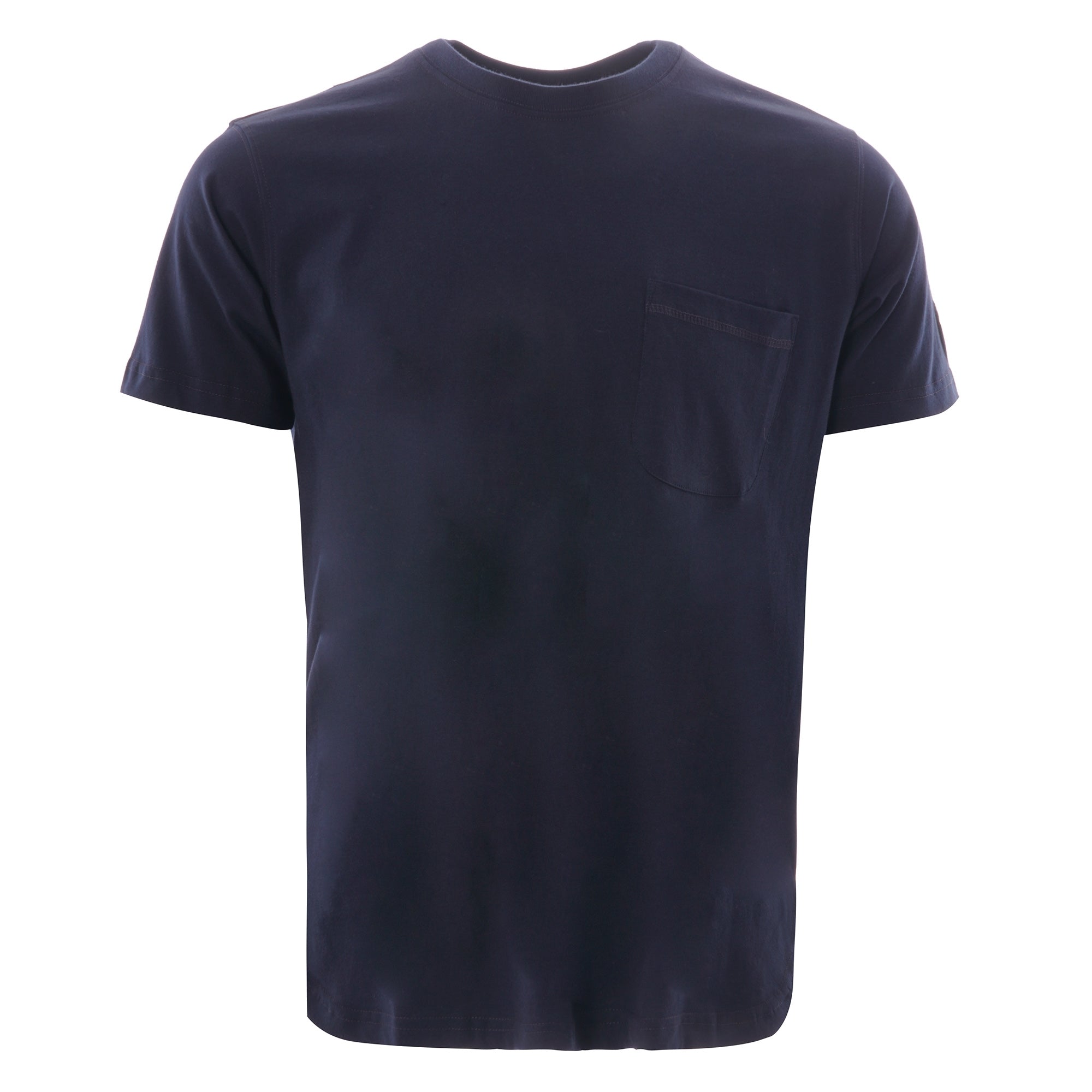 C17 Jeans Patch Pocket Organic Cotton T-Shirt - Navy
