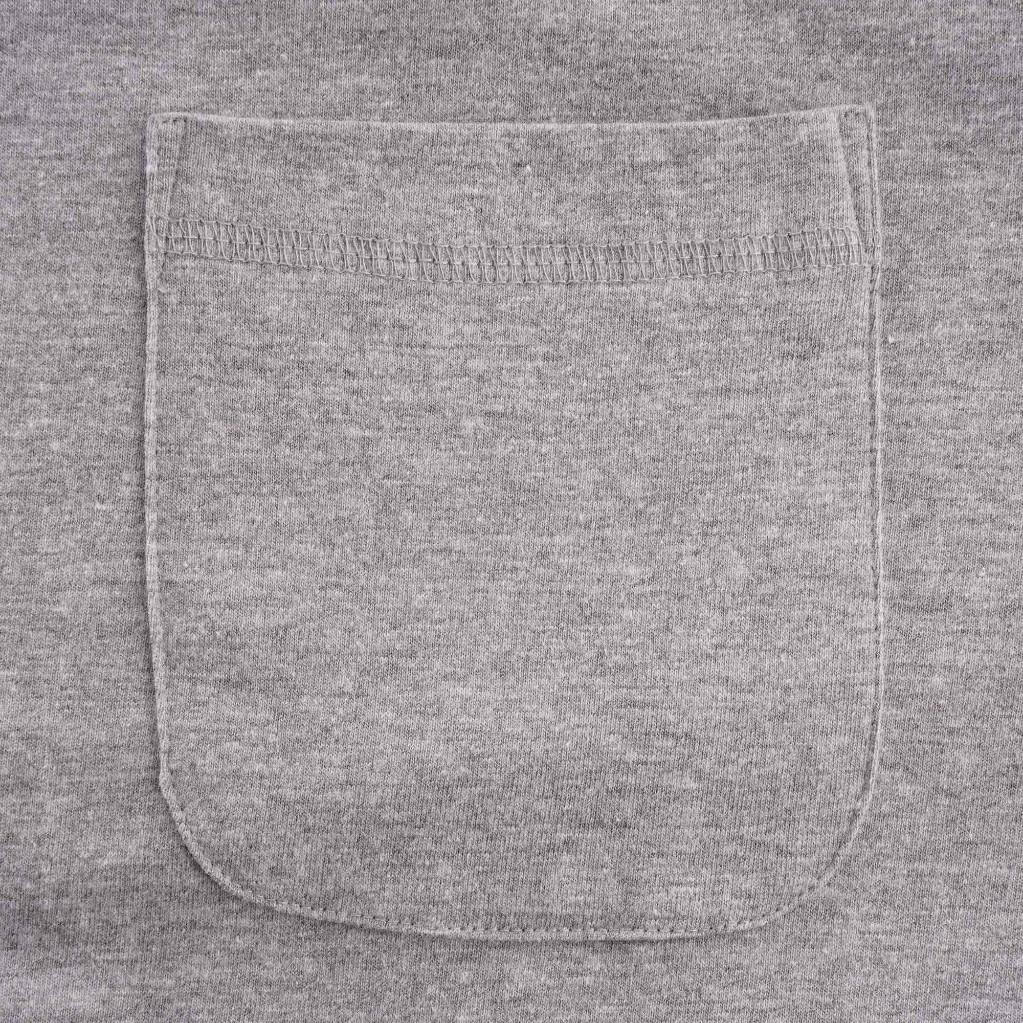 C17 Jeans Patch Pocket Organic Cotton T-Shirt - Grey