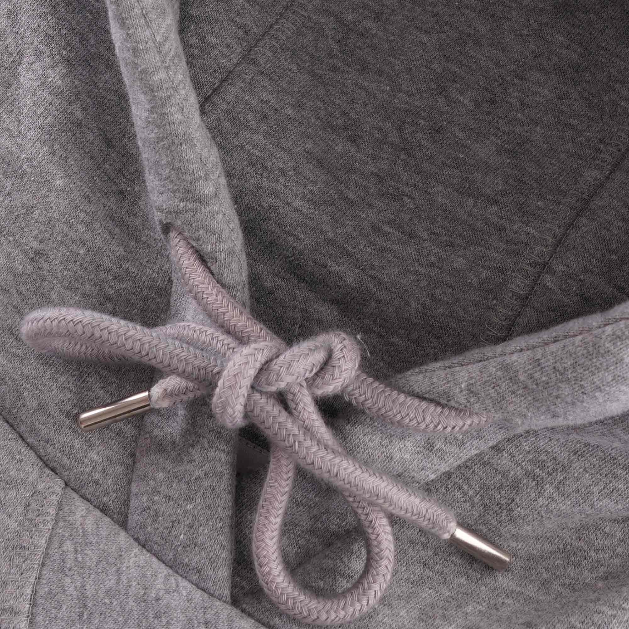 C17 Jeans Hooded Winter Sweatshirt - Grey