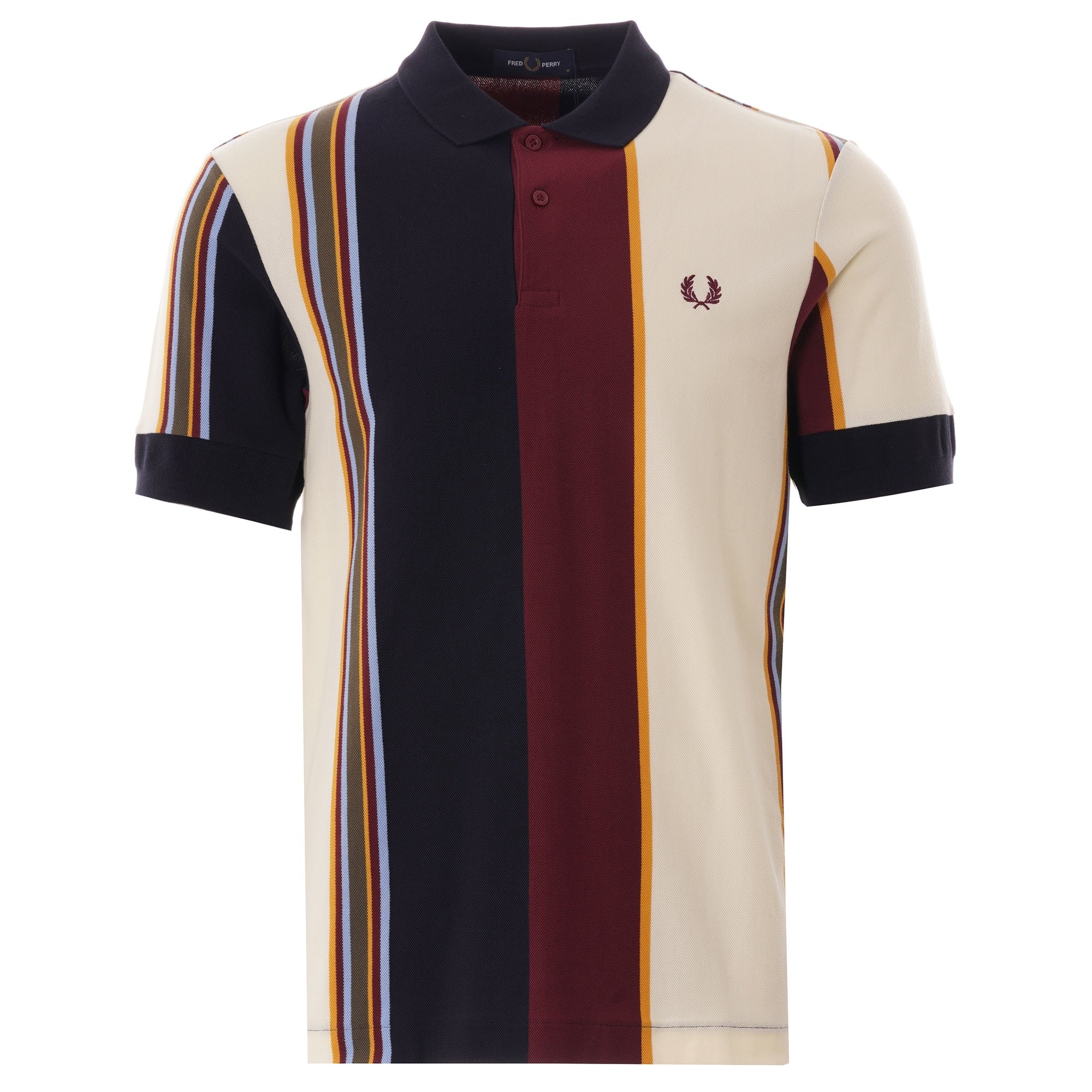 Fred Perry Vertical Stripe Polo - Multi