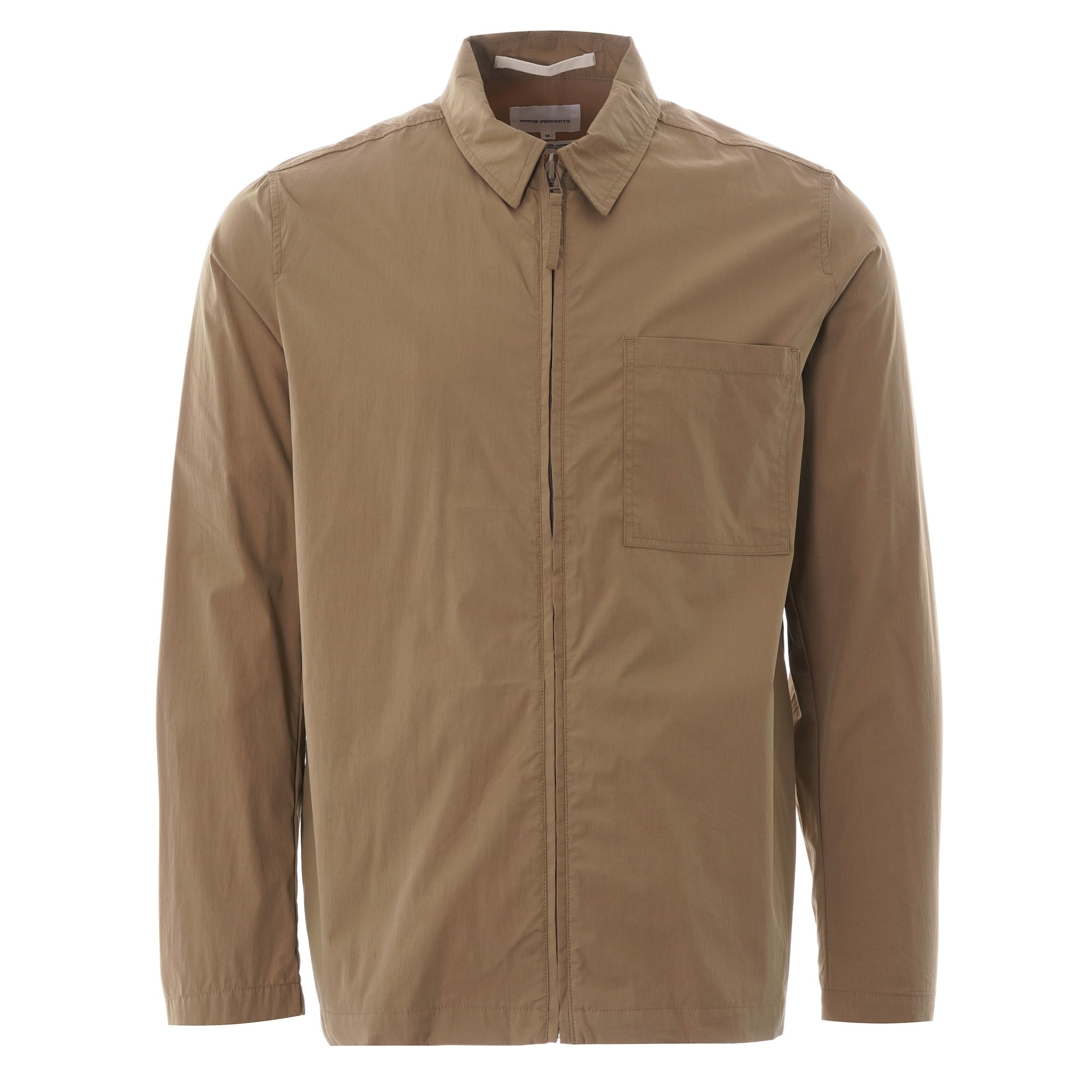 Norse Projects Jens Zip Packable - Utility Khaki