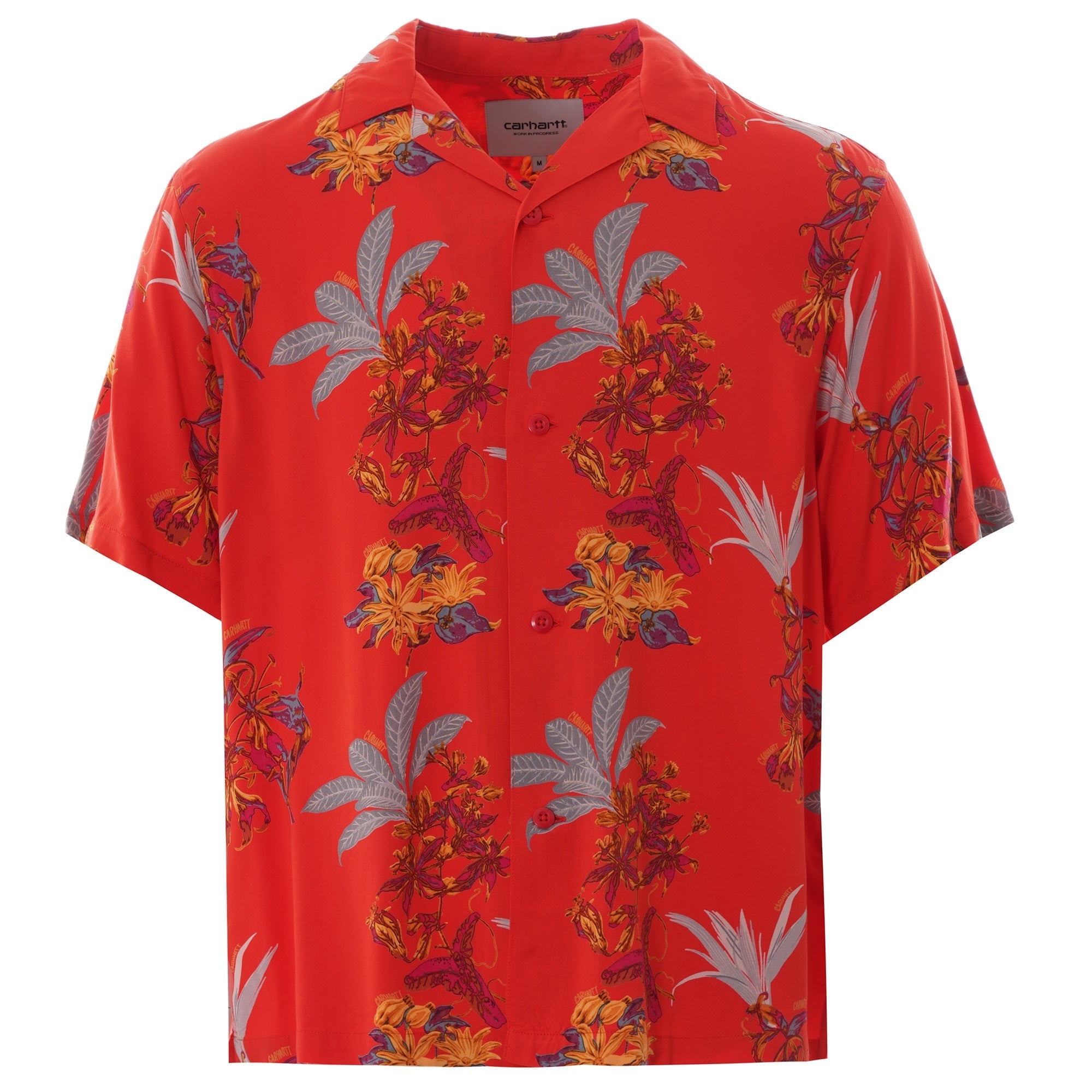 Carhartt WIP S/S Hawaiian - Red