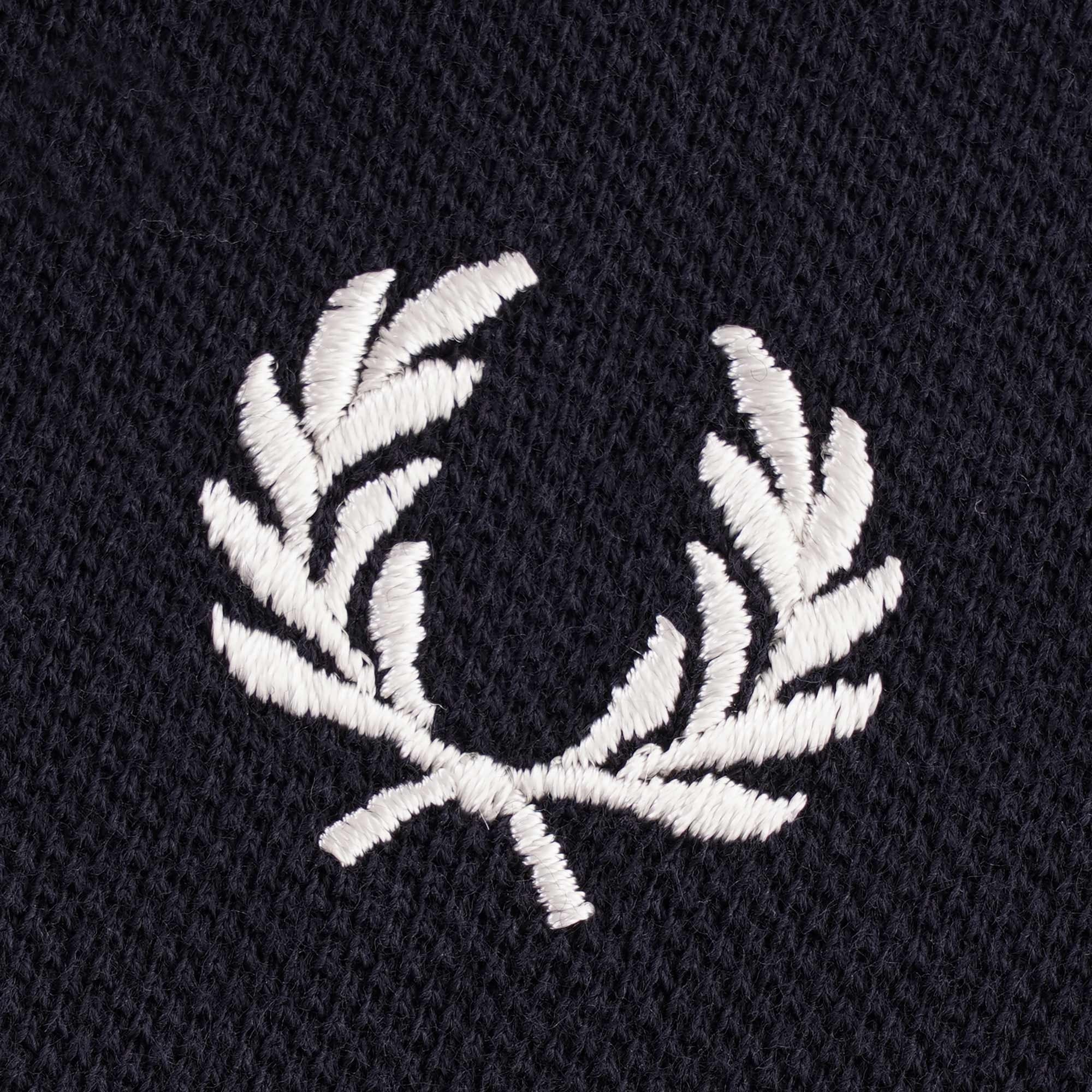 Fred Perry M4 Bomber Collar Polo Shirt - Navy