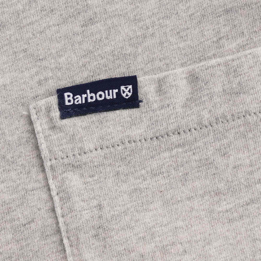 Barbour Logo Pocket Tee - Grey