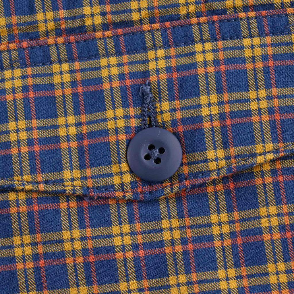 Farah x YMC Madras Check Jacket - Sailor Blue