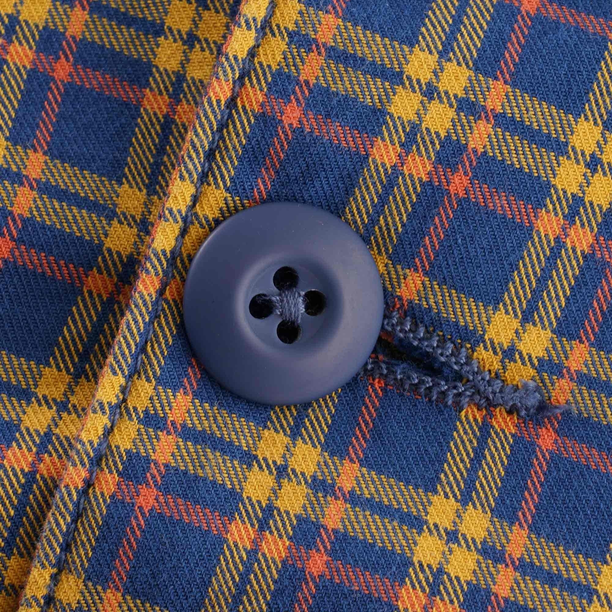 Farah x YMC Madras Check Jacket - Sailor Blue