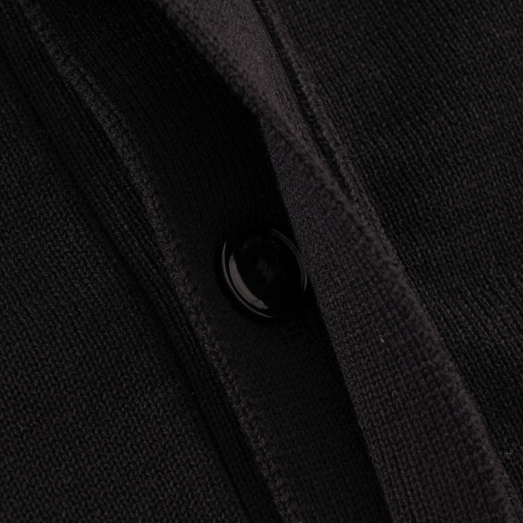 Emporio Armani Knitted Polo - Nero
