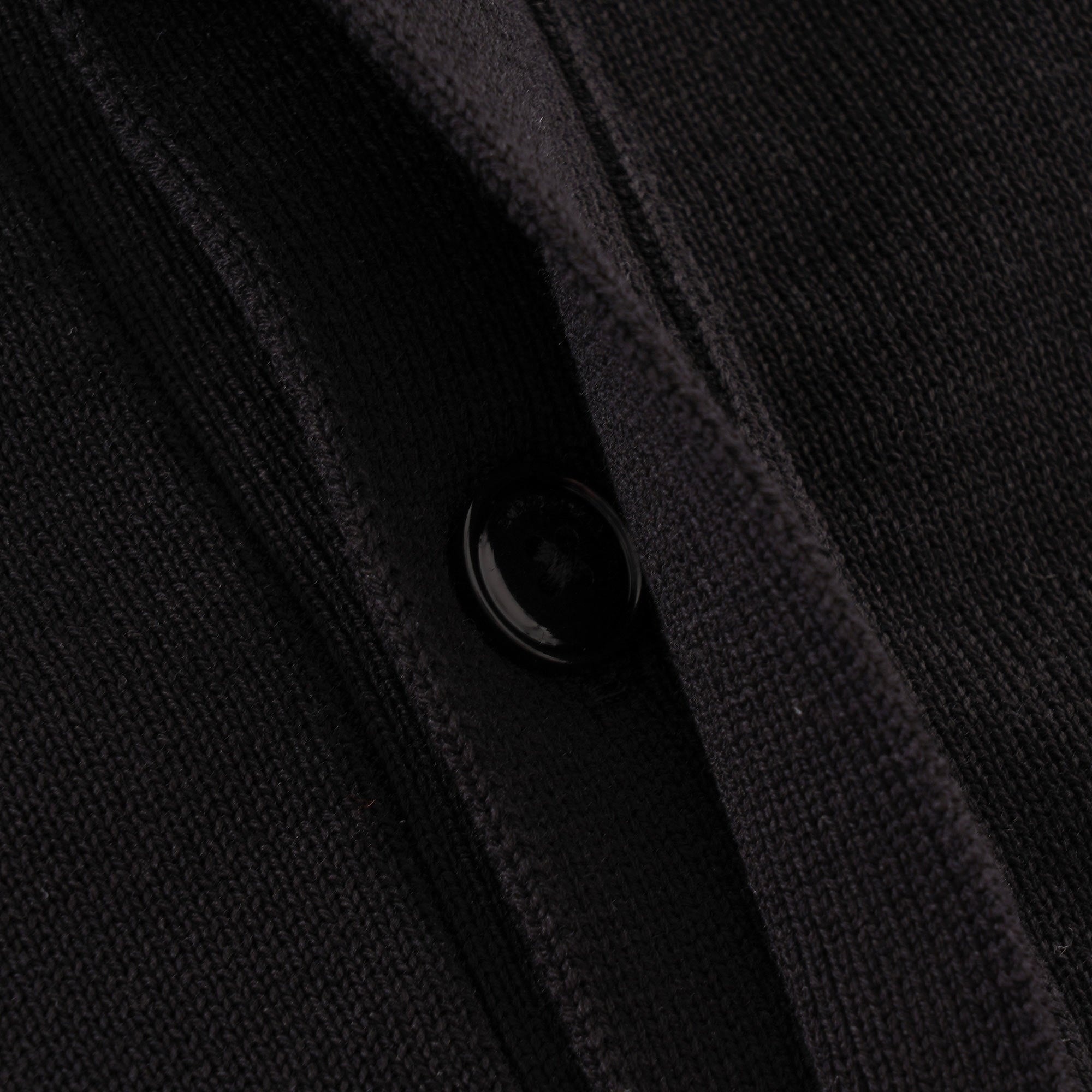 Emporio Armani Knitted Polo - Nero