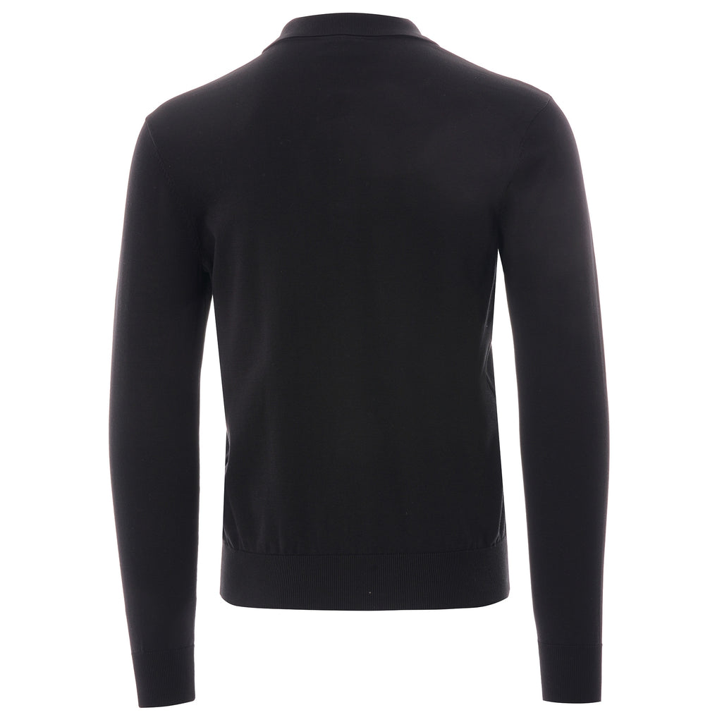 Emporio Armani Knitted Polo - Nero