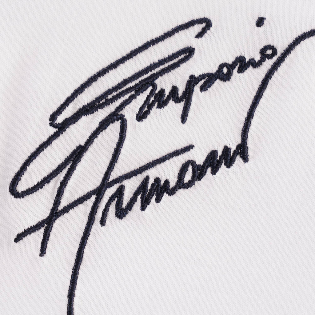 Emporio Armani Script Polo - Bianco