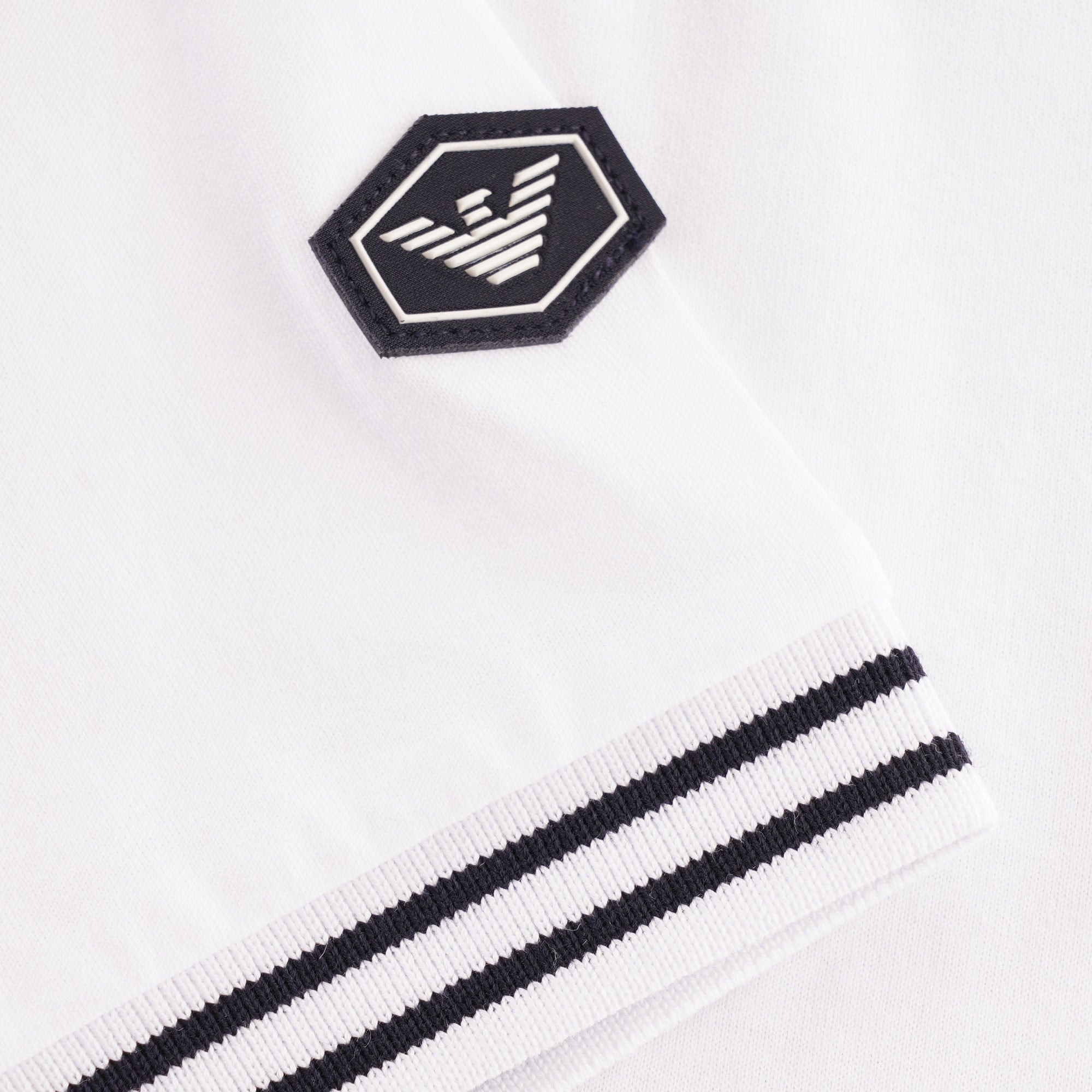 Emporio Armani Script Polo - Bianco