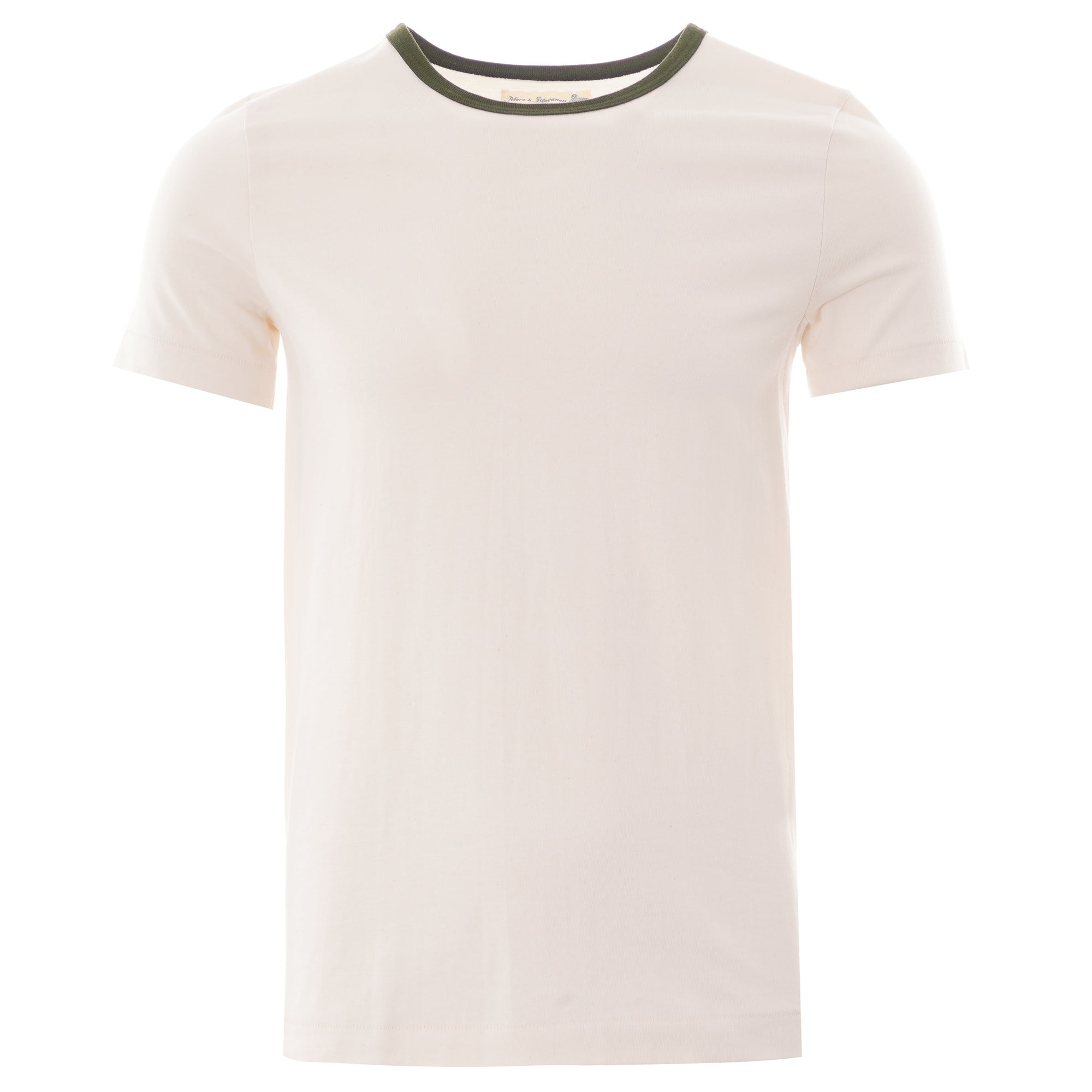 Merz b Schwanen Retro Sport Tee - Natural/Army
