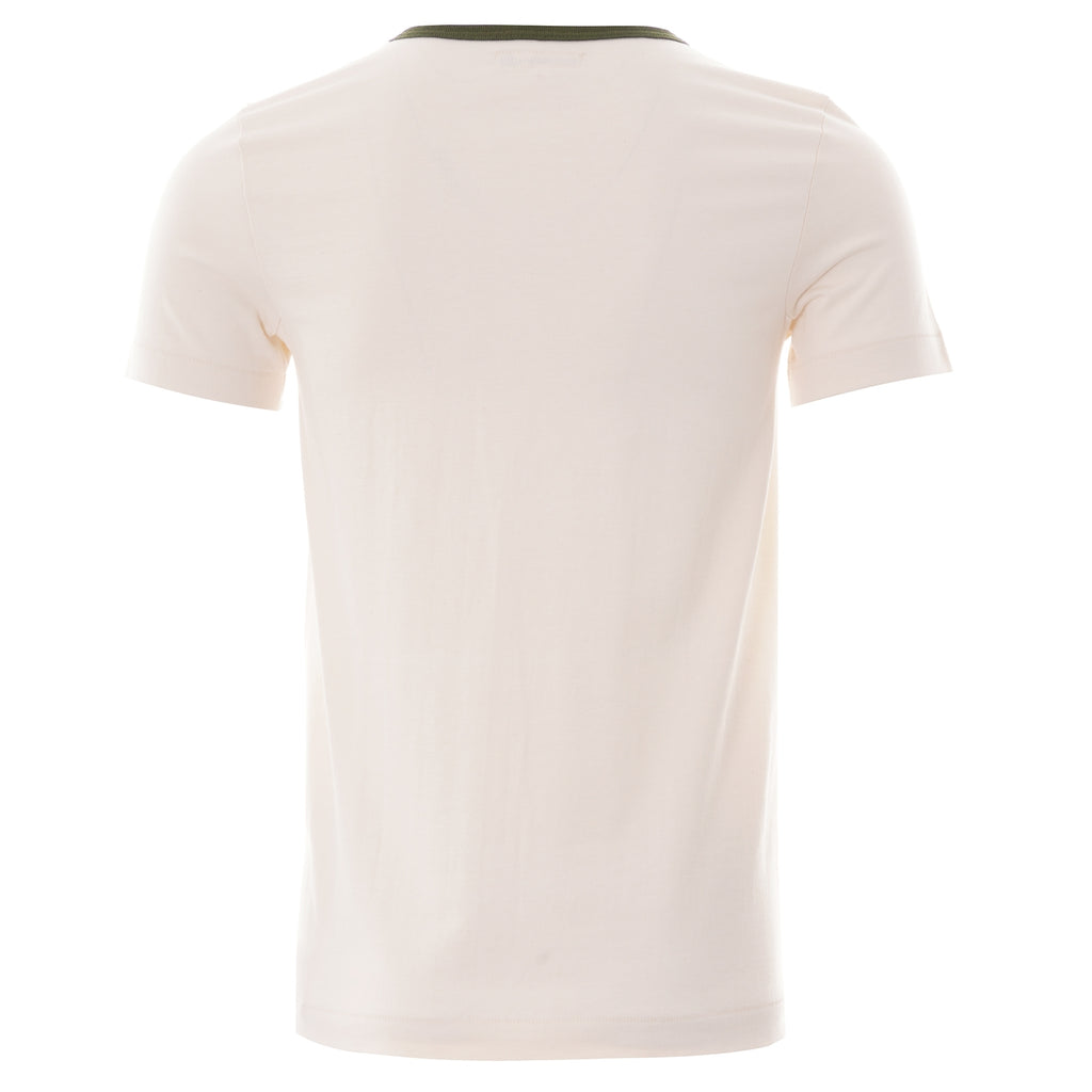 Merz b Schwanen Retro Sport Tee - Natural/Army