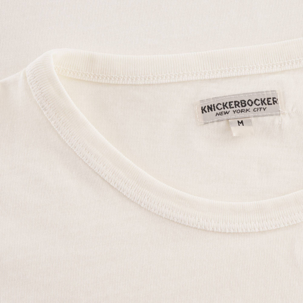 Knickerbocker Bulldog T-Shirt - Milk