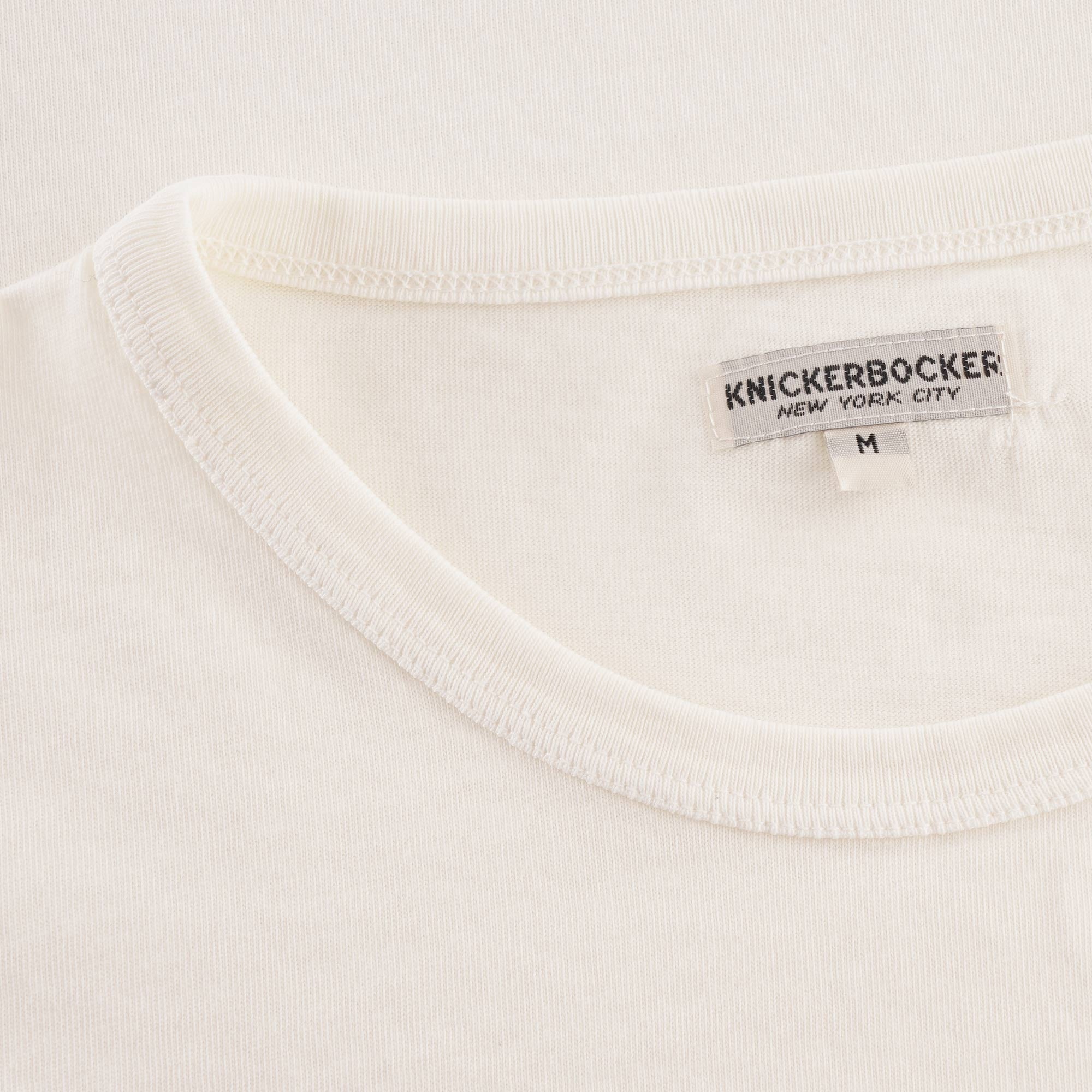 Knickerbocker Bulldog T-Shirt - Milk