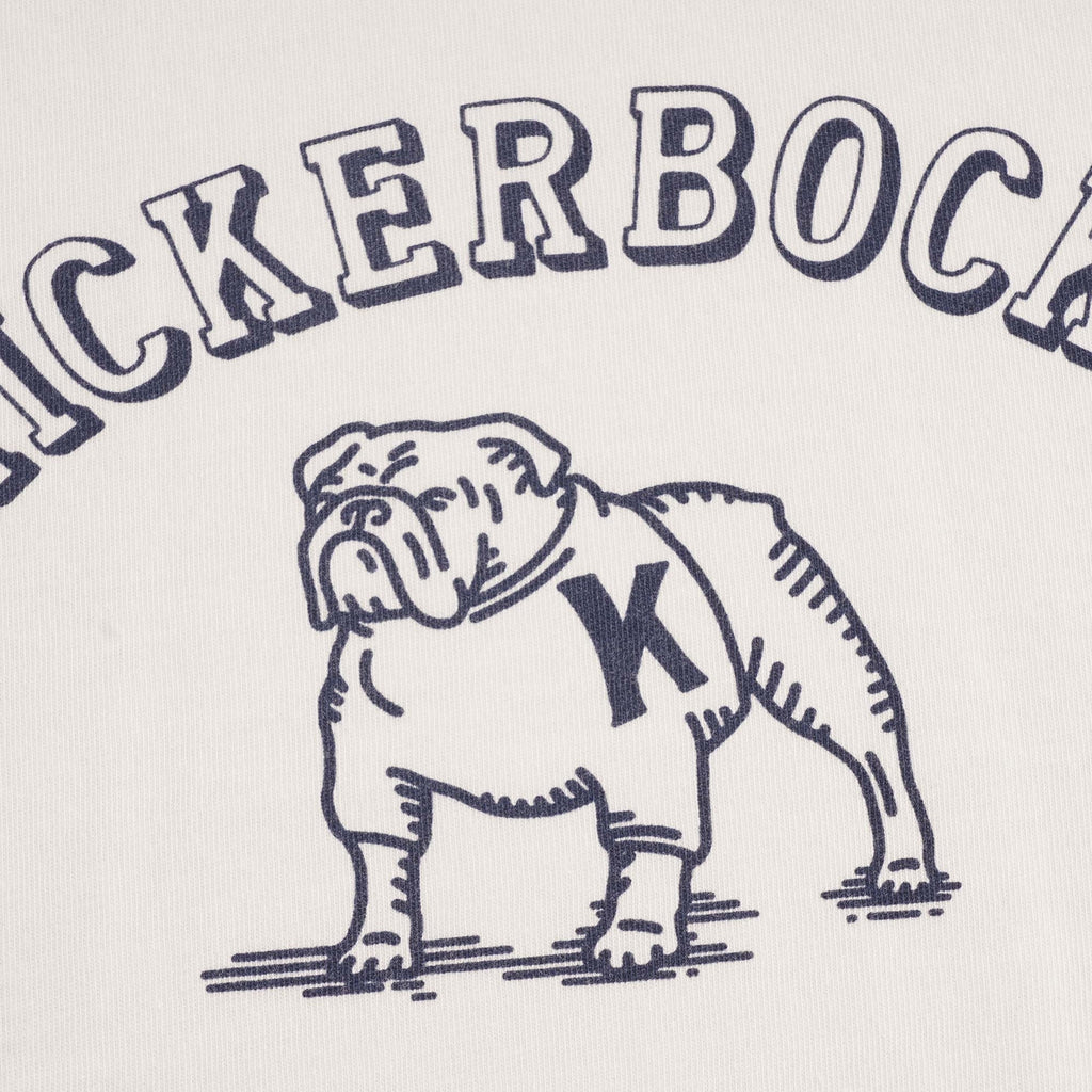 Knickerbocker Bulldog T-Shirt - Milk