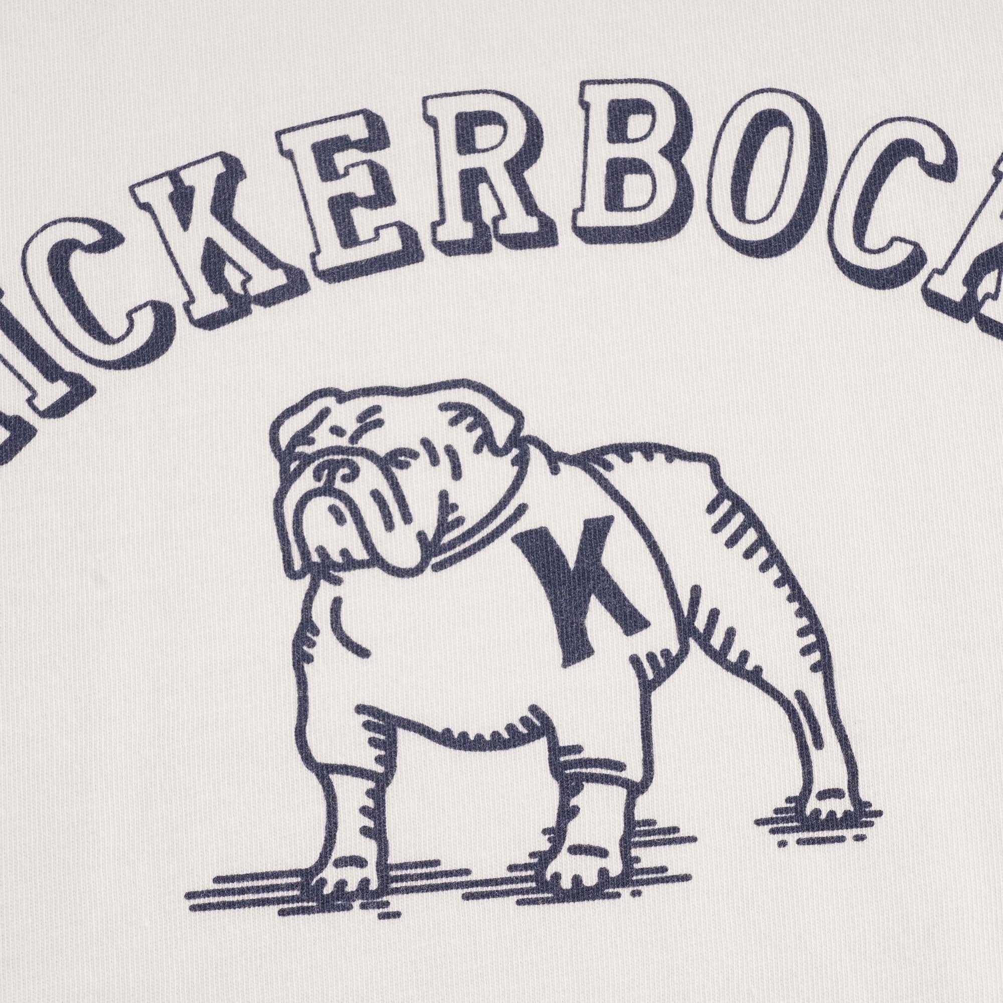 Knickerbocker Bulldog T-Shirt - Milk