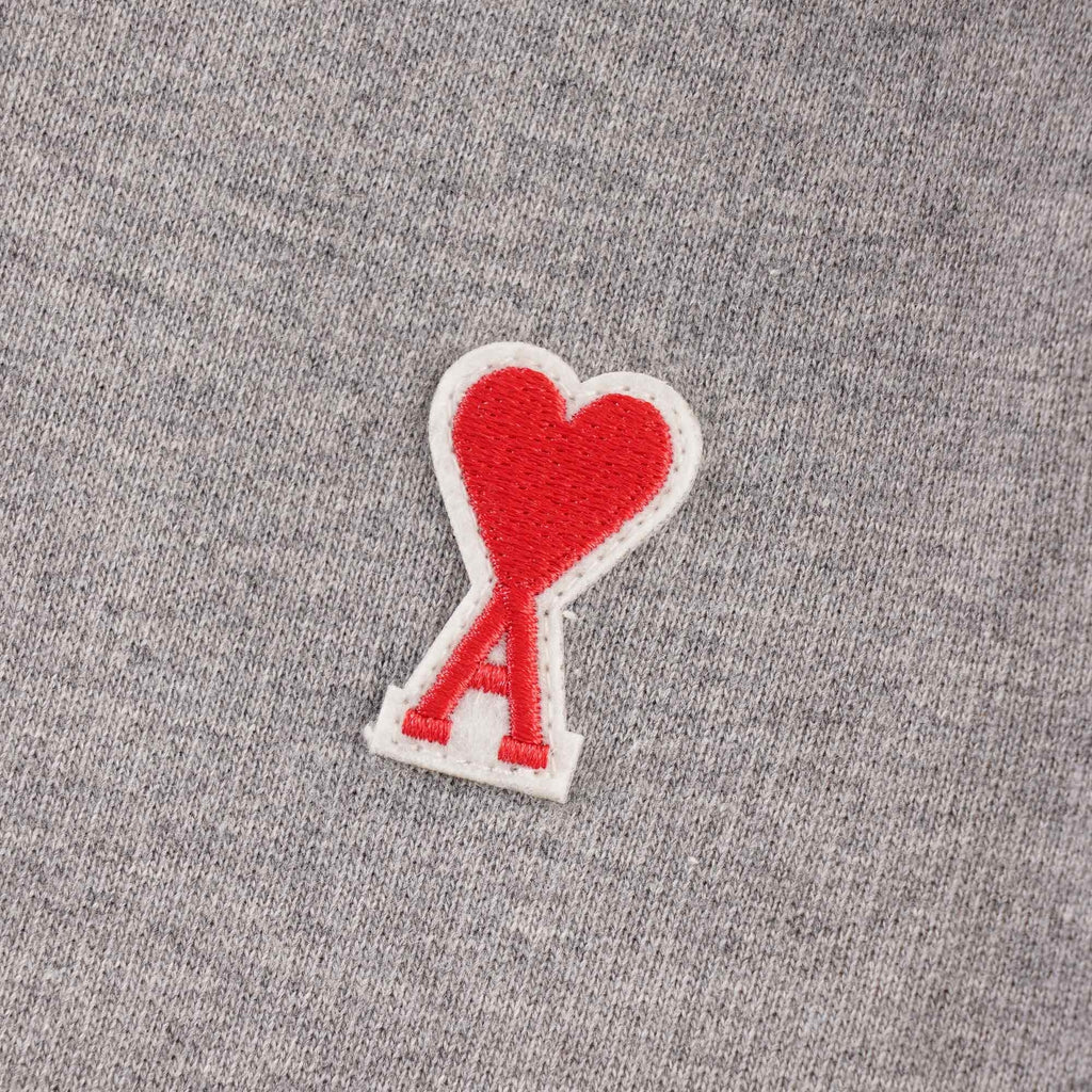 AMI Ami De Coeur Hoodie - Grey