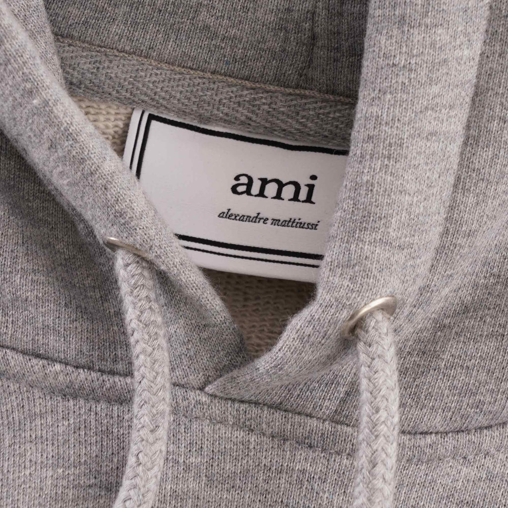 AMI Ami De Coeur Hoodie - Grey