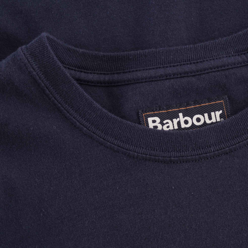 Barbour Logo Pocket Tee - Navy