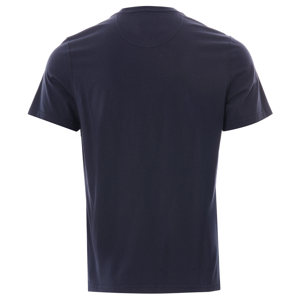 Barbour Logo Pocket Tee - Navy