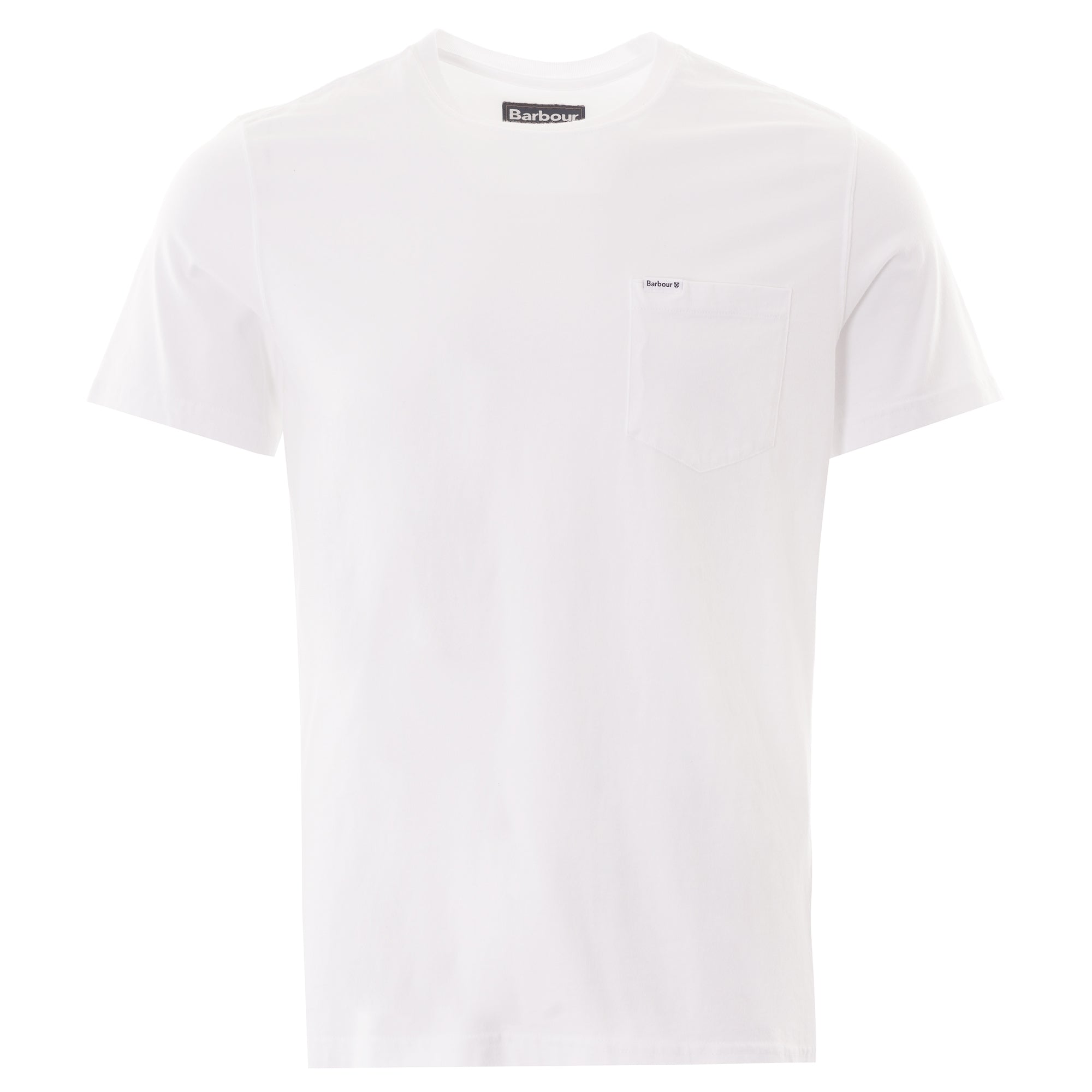 Barbour Logo Pocket Tee - White