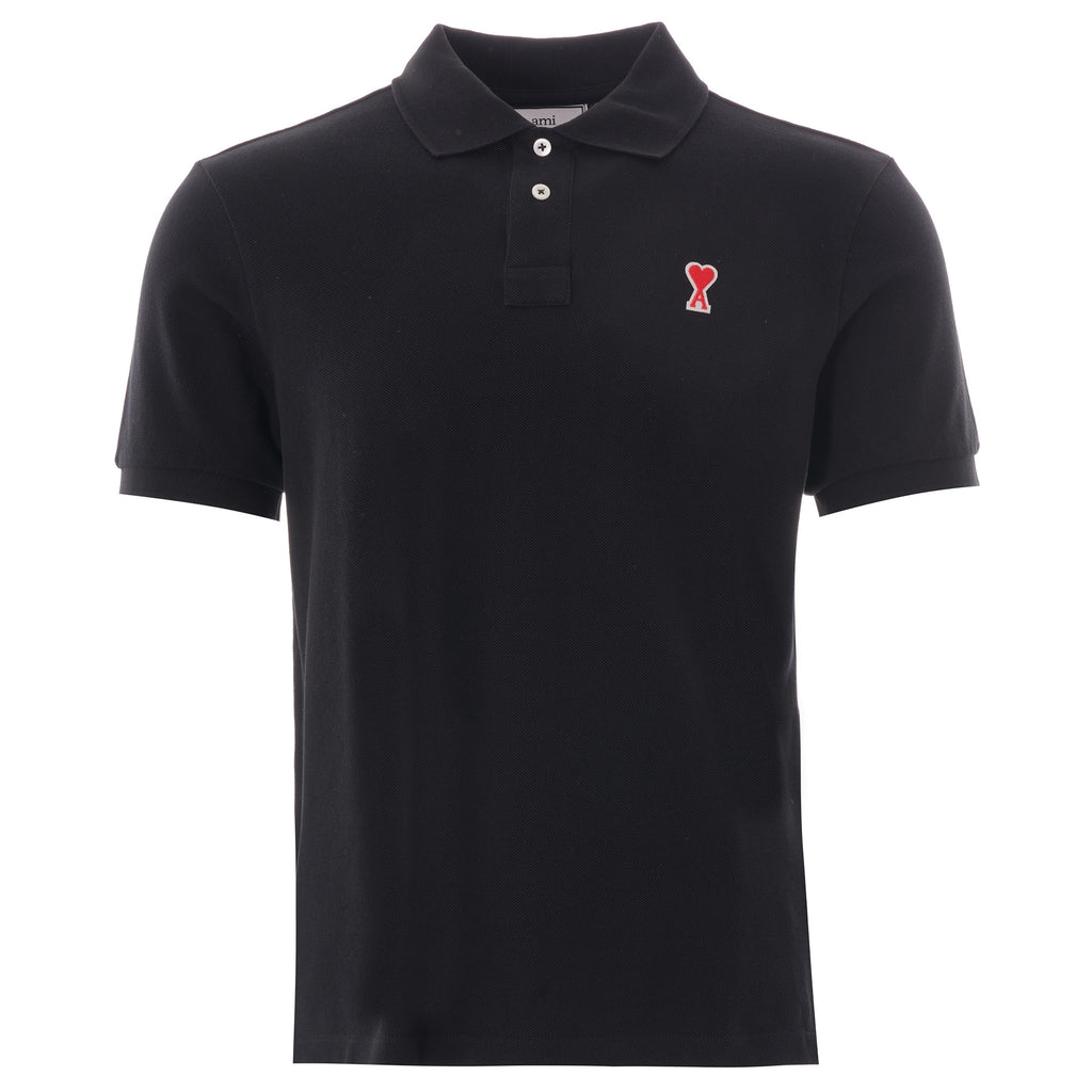 AMI De Coeur Polo Shirt - Black